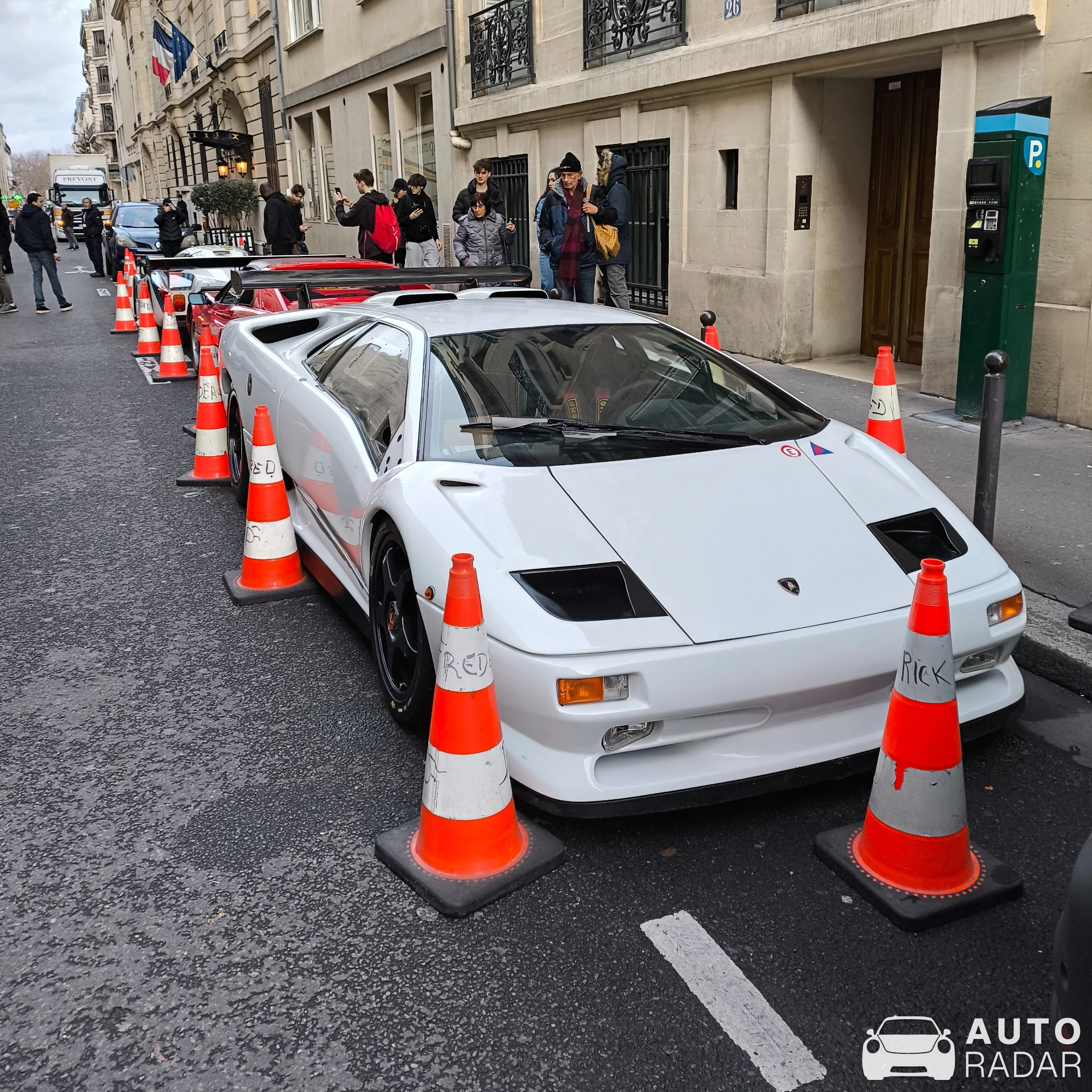 Lamborghini Diablo SVR spotted in Paris, France