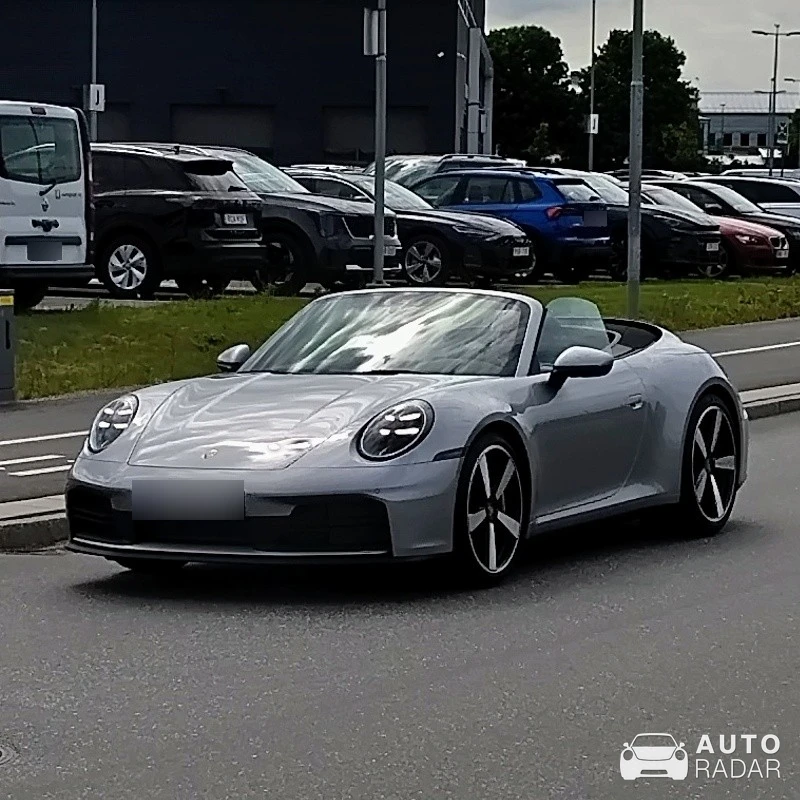 Porsche 992 Carrera 4 GTS Cabriolet MkII spotted in Uppsala