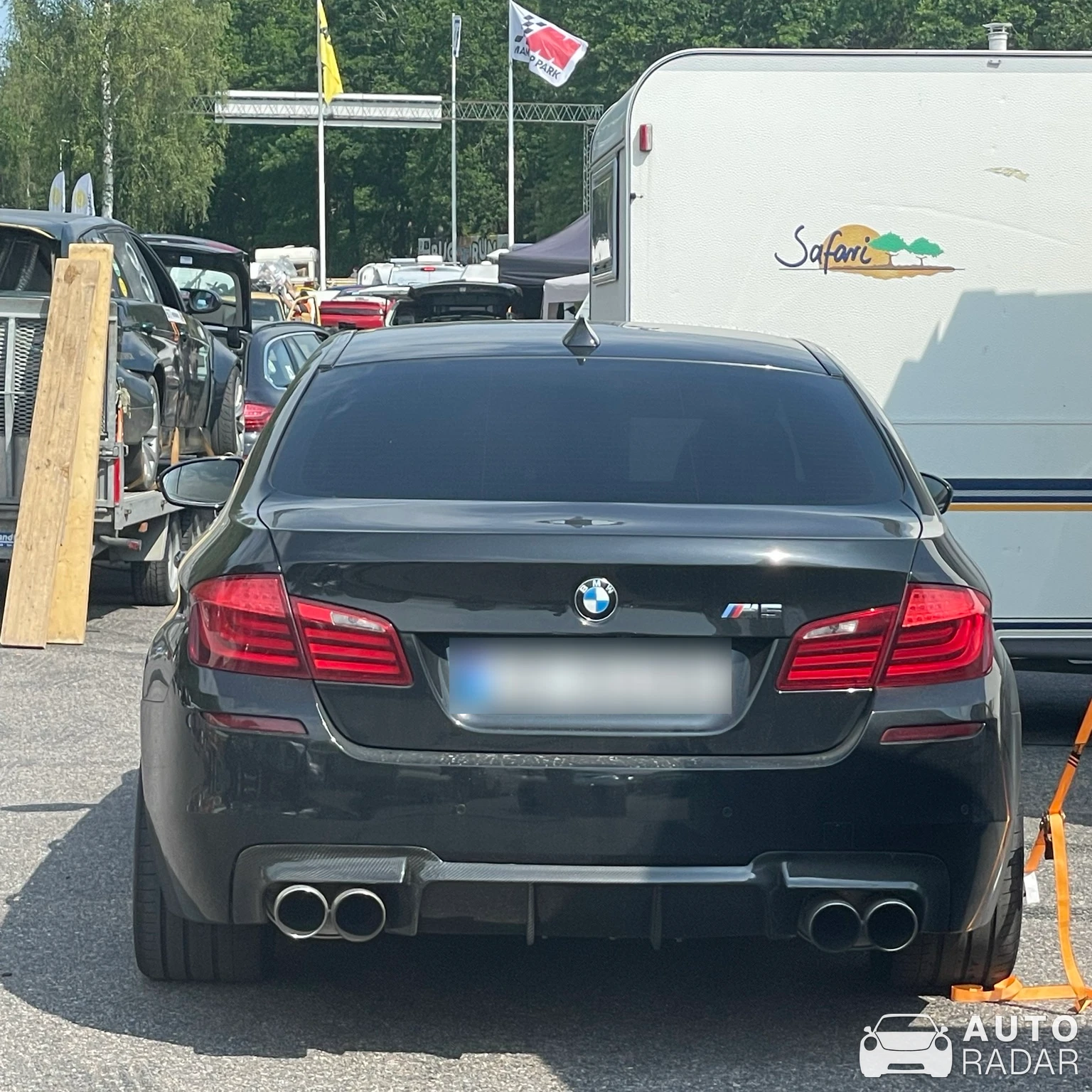 BMW M5 F10 spotted in Östergötlands län, Sverige