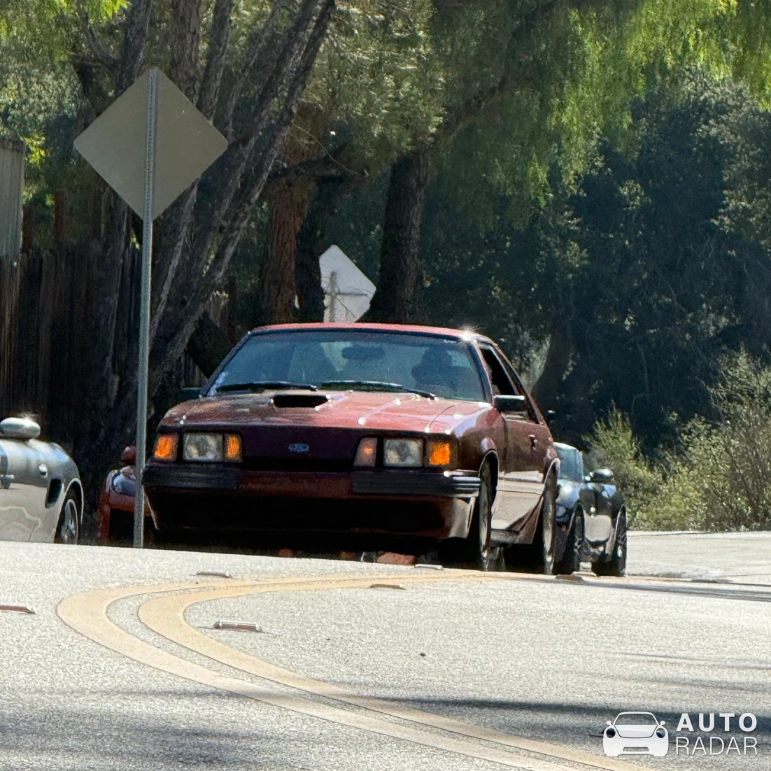 Ford Mustang SVO spotted in Agoura Hills