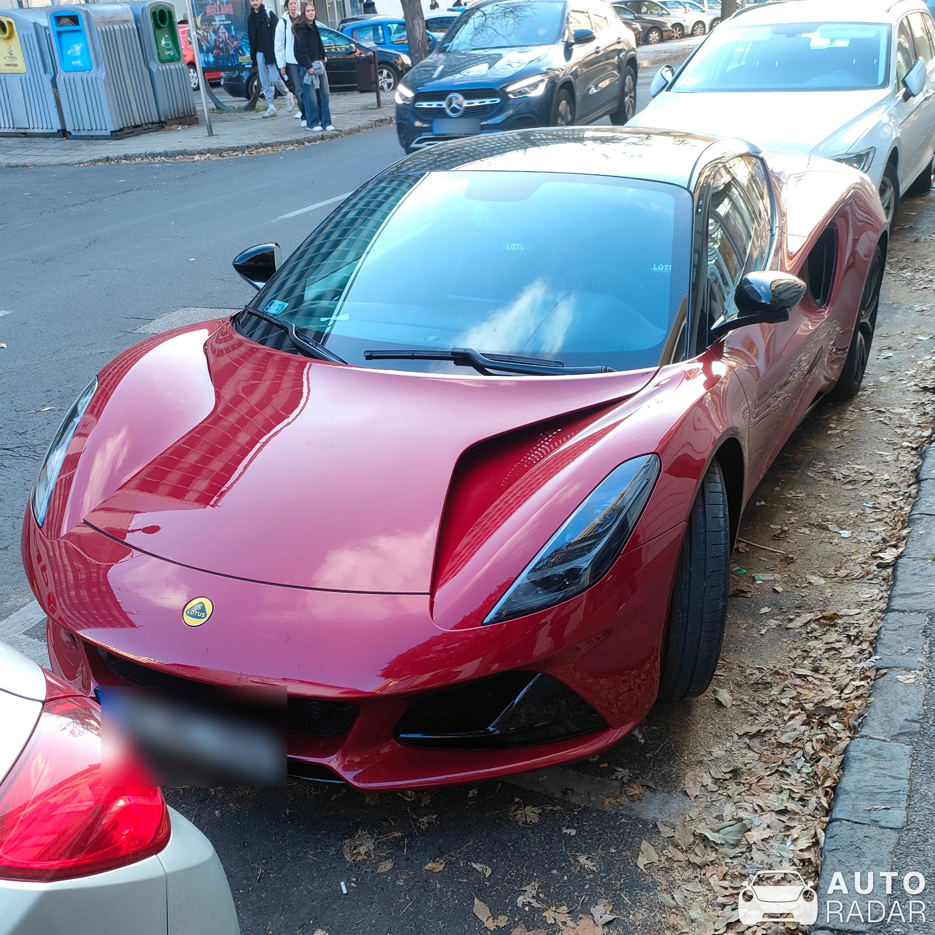Lotus Emira I4 spotted in Győr, Hungary