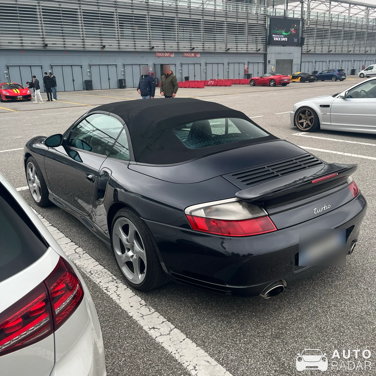 Porsche 996 Turbo Cabriolet spotted