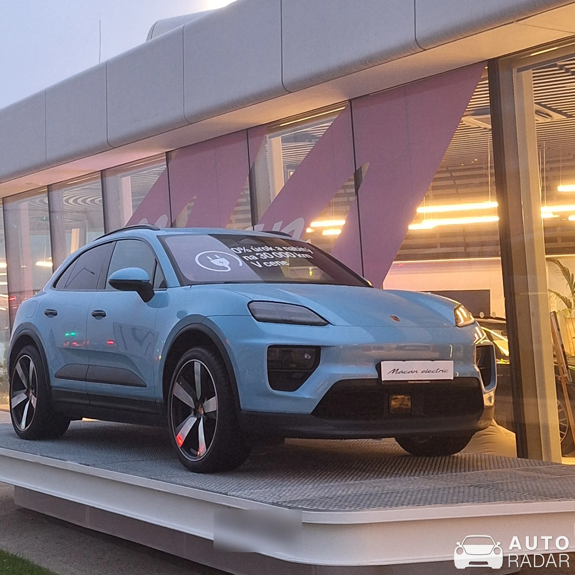 Porsche Macan EV spotted in Bratislava, Slovakia