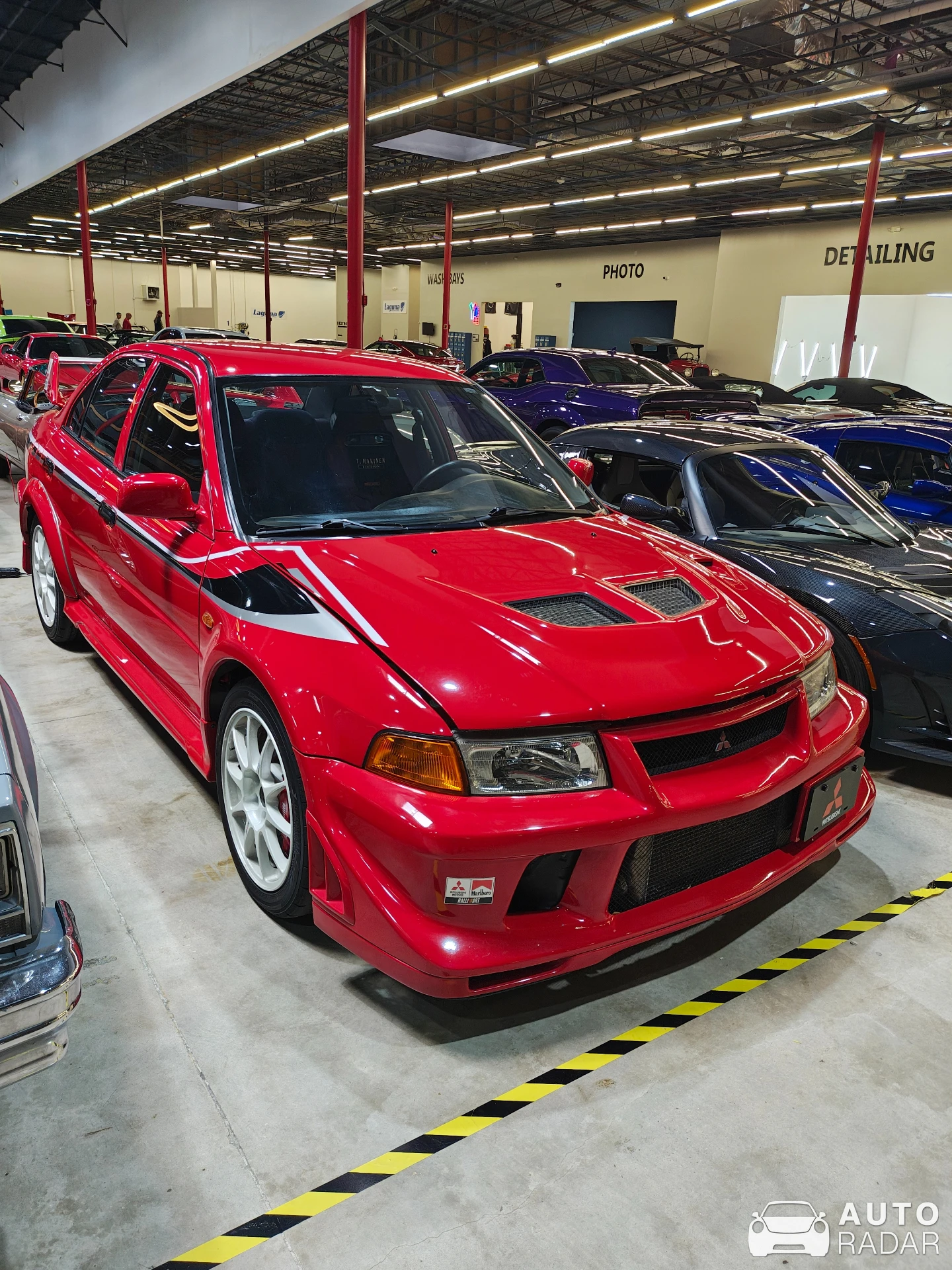 Mitsubishi Lancer Evolution VI Tommi Makinen Edition spotted in Spring