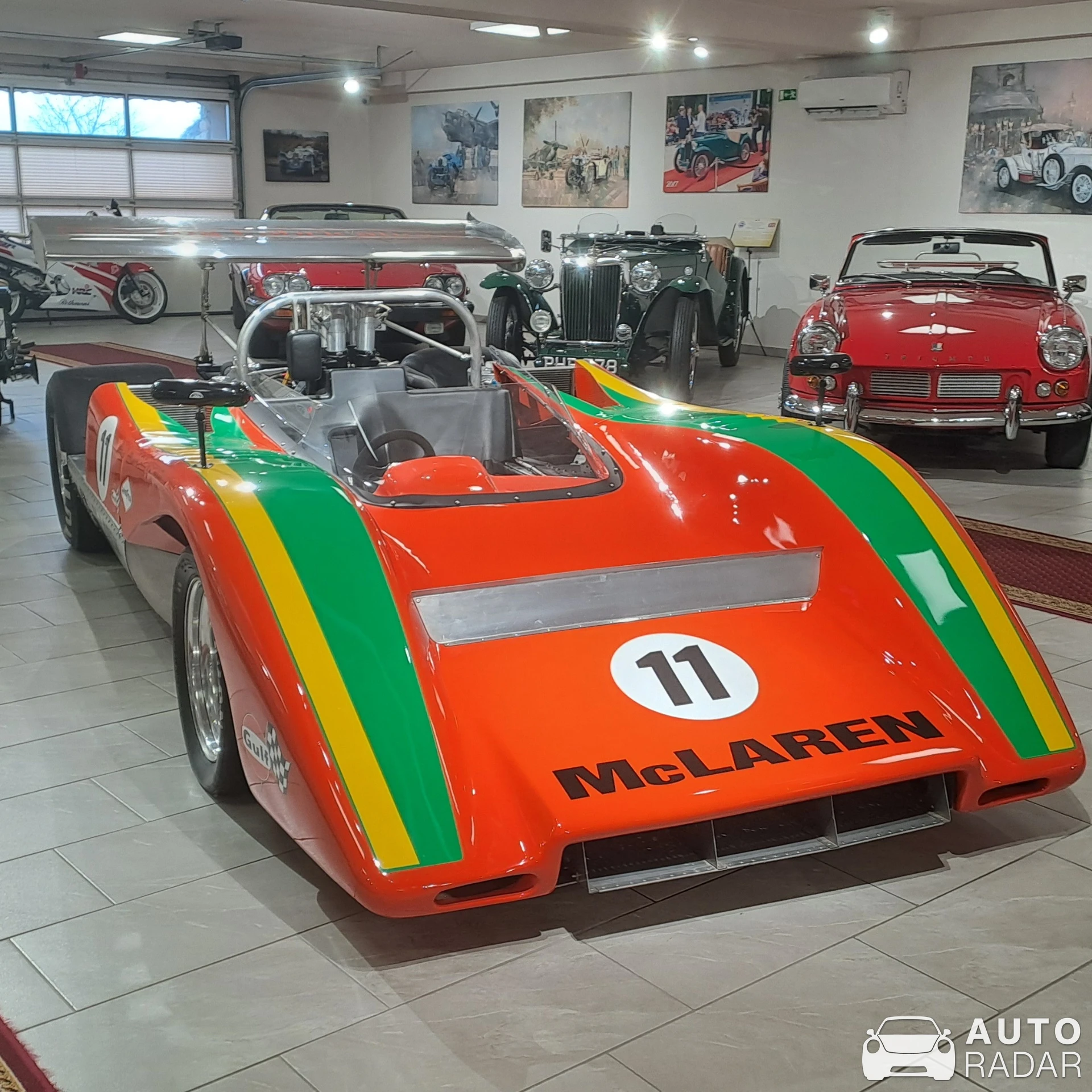McLaren M8C spotted in Dörgicse