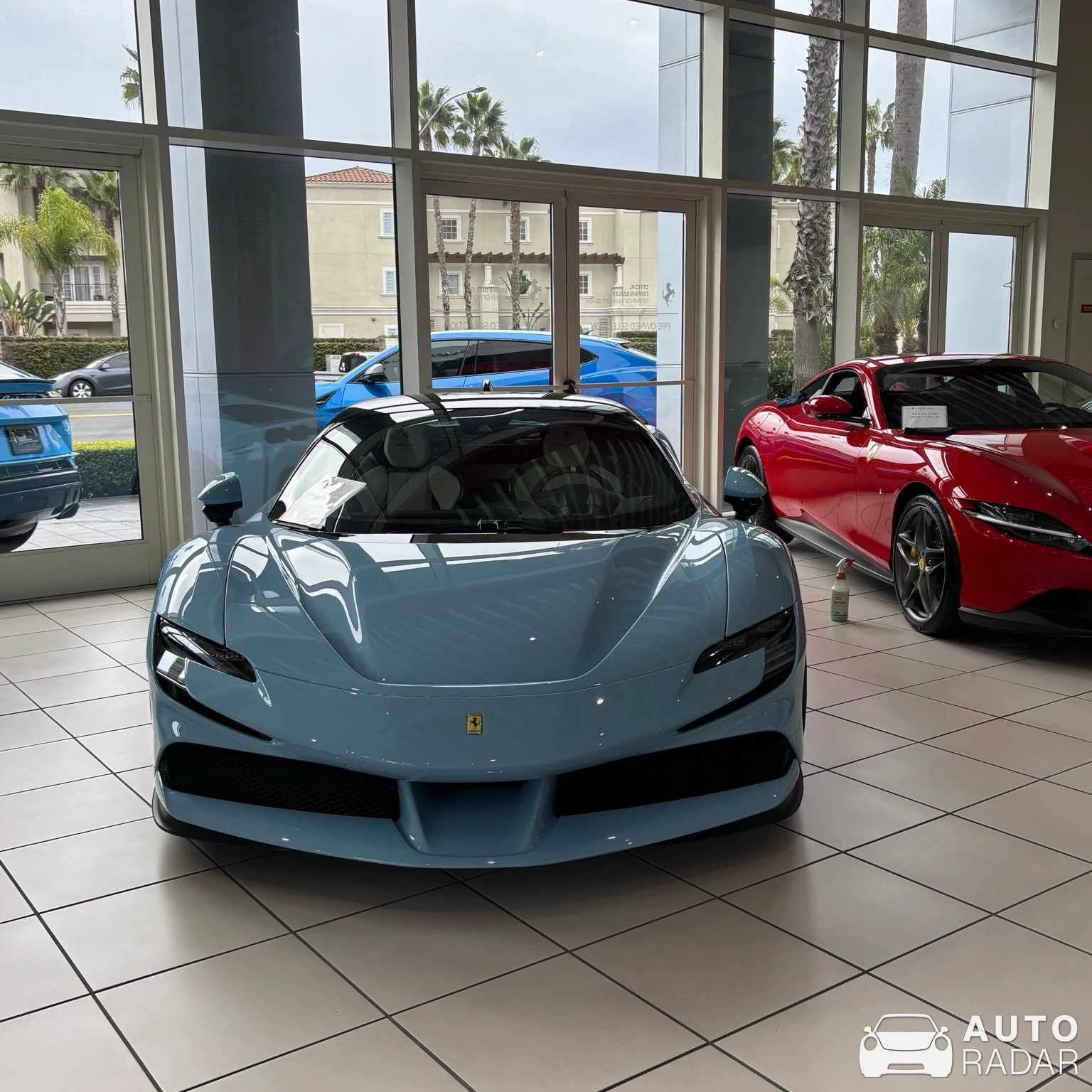 Ferrari SF90 Stradale spotted in Newport Beach, United States