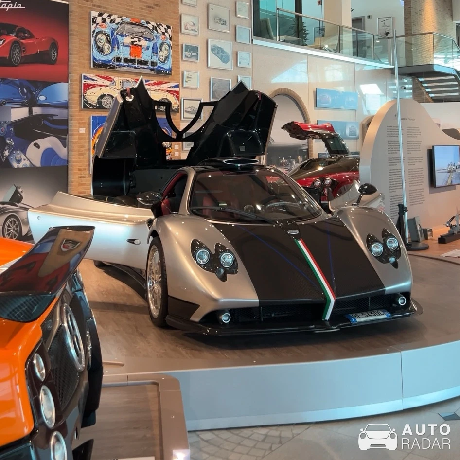 Pagani Zonda La Nonna spotted in Modena