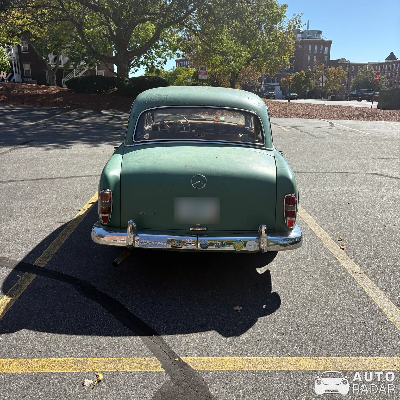 Mercedes-Benz 190D W121 spotted in Manchester