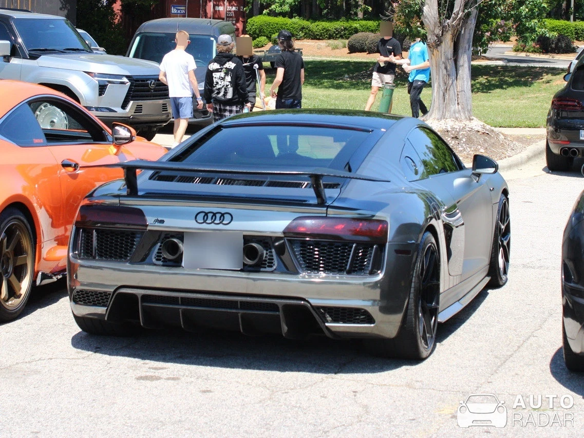 Audi R8 V10 Performance 2019 spotted in Wake Forest