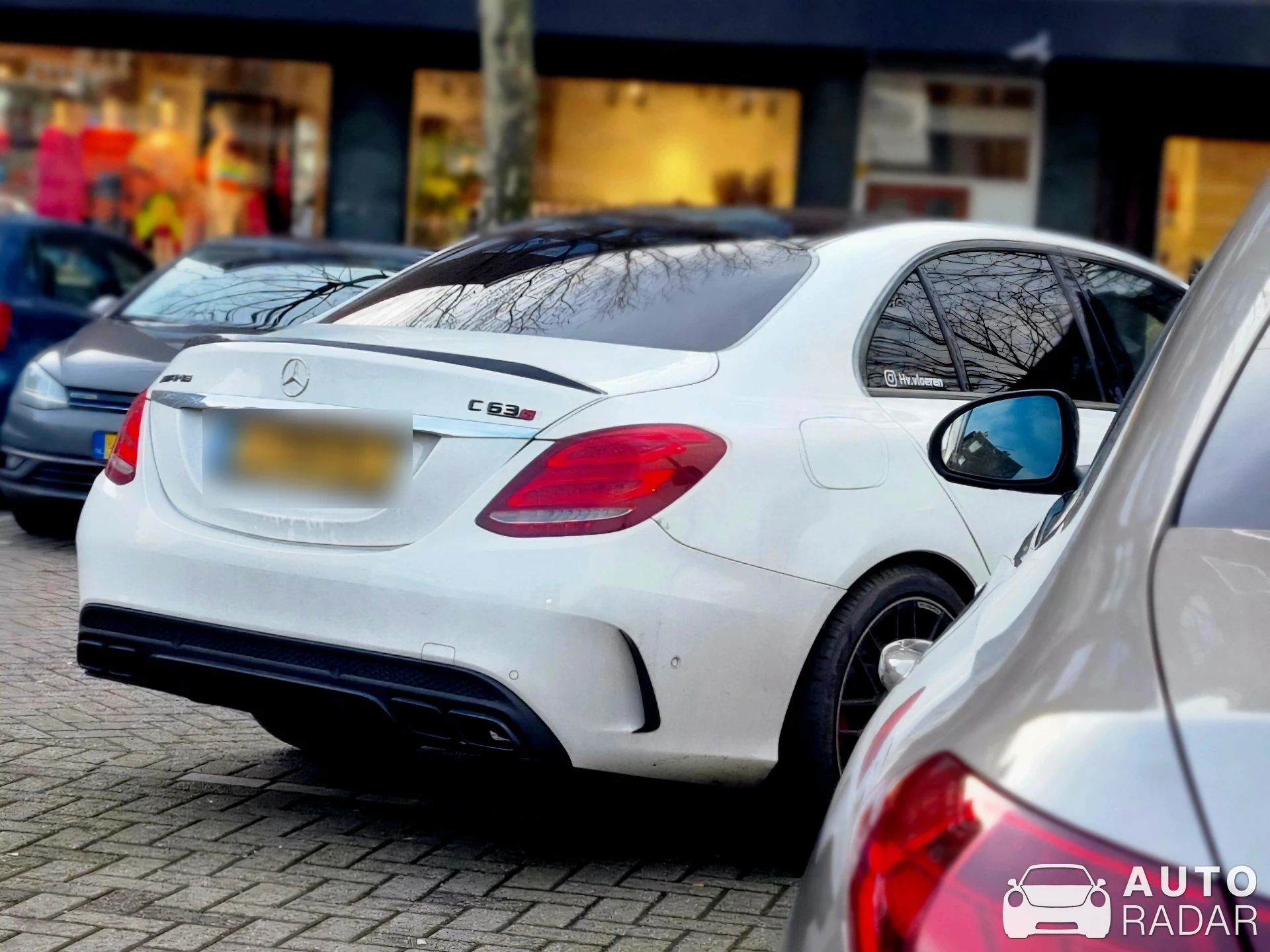 Mercedes-AMG C 63 S W205 spotted in Rotterdam, Netherlands