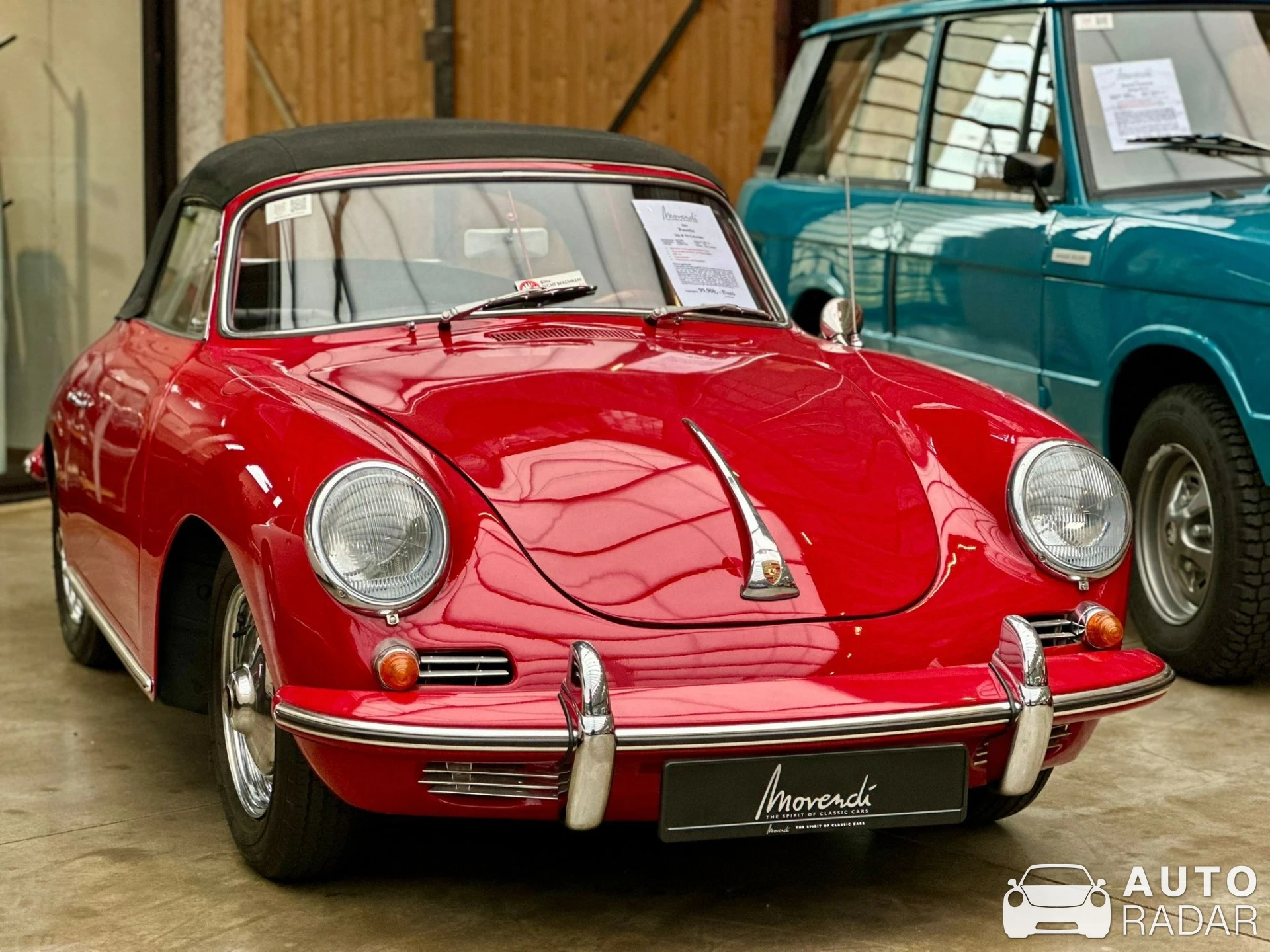 Porsche 356 B Cabriolet spotted in Düsseldorf, Germany