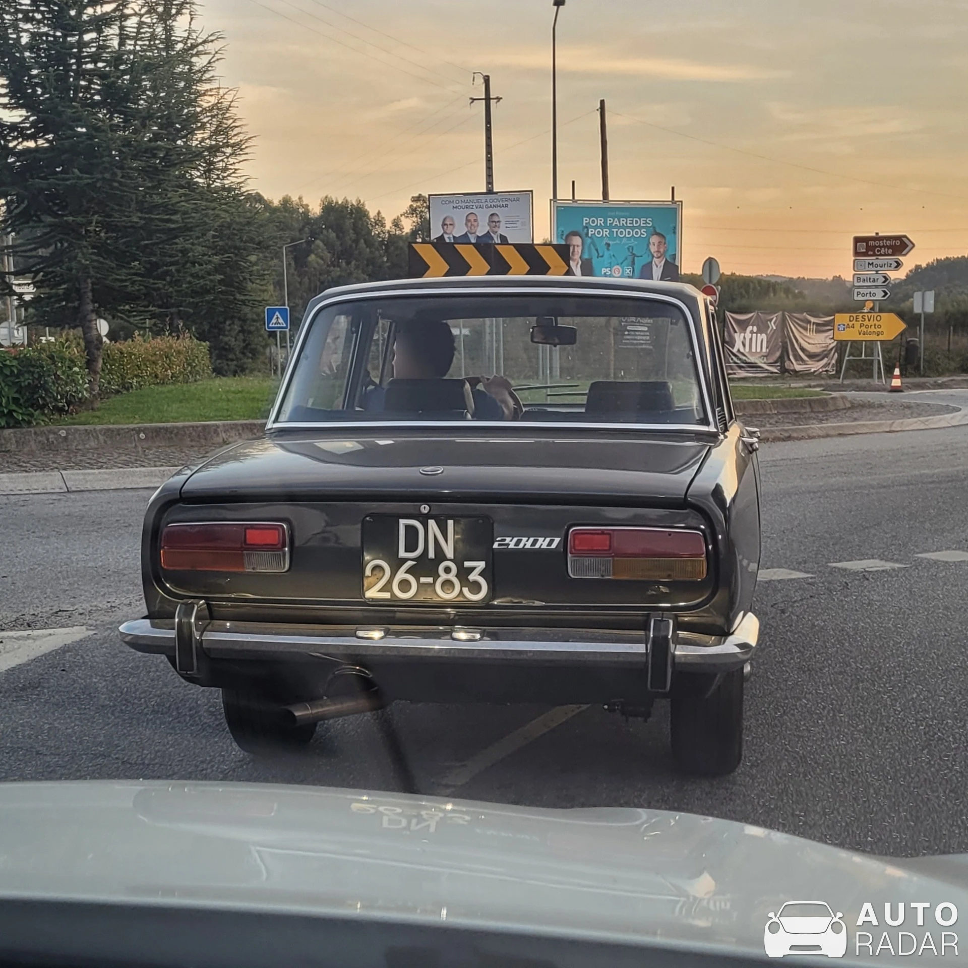 Alfa Romeo 2000 Berlina spotted in Paredes