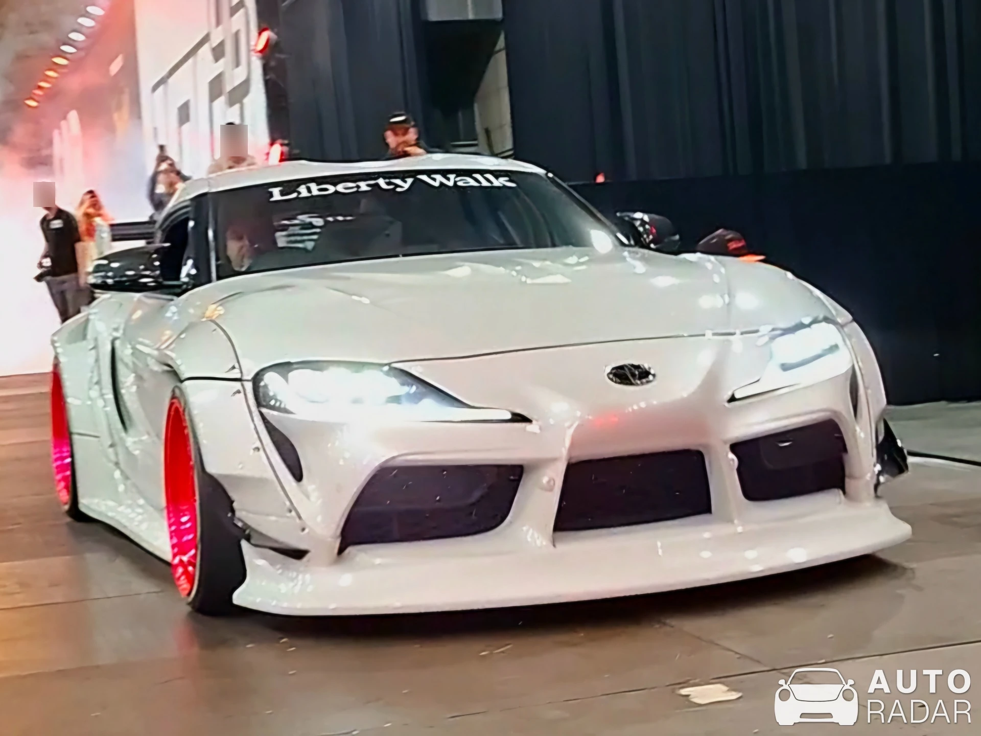 Toyota GR Supra 'Targa' Liberty Walk  spotted in Rotterdam, Netherlands