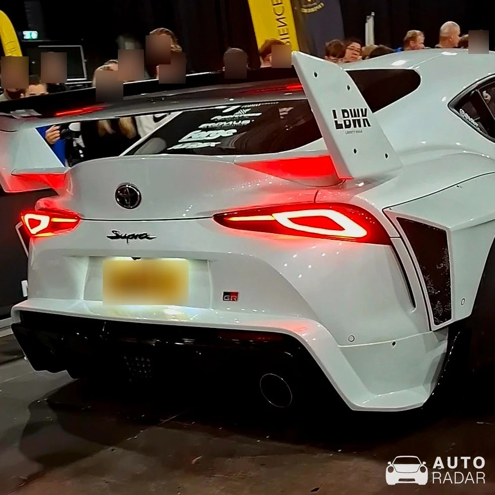 Toyota GR Supra 'Targa' Liberty Walk  spotted in Rotterdam