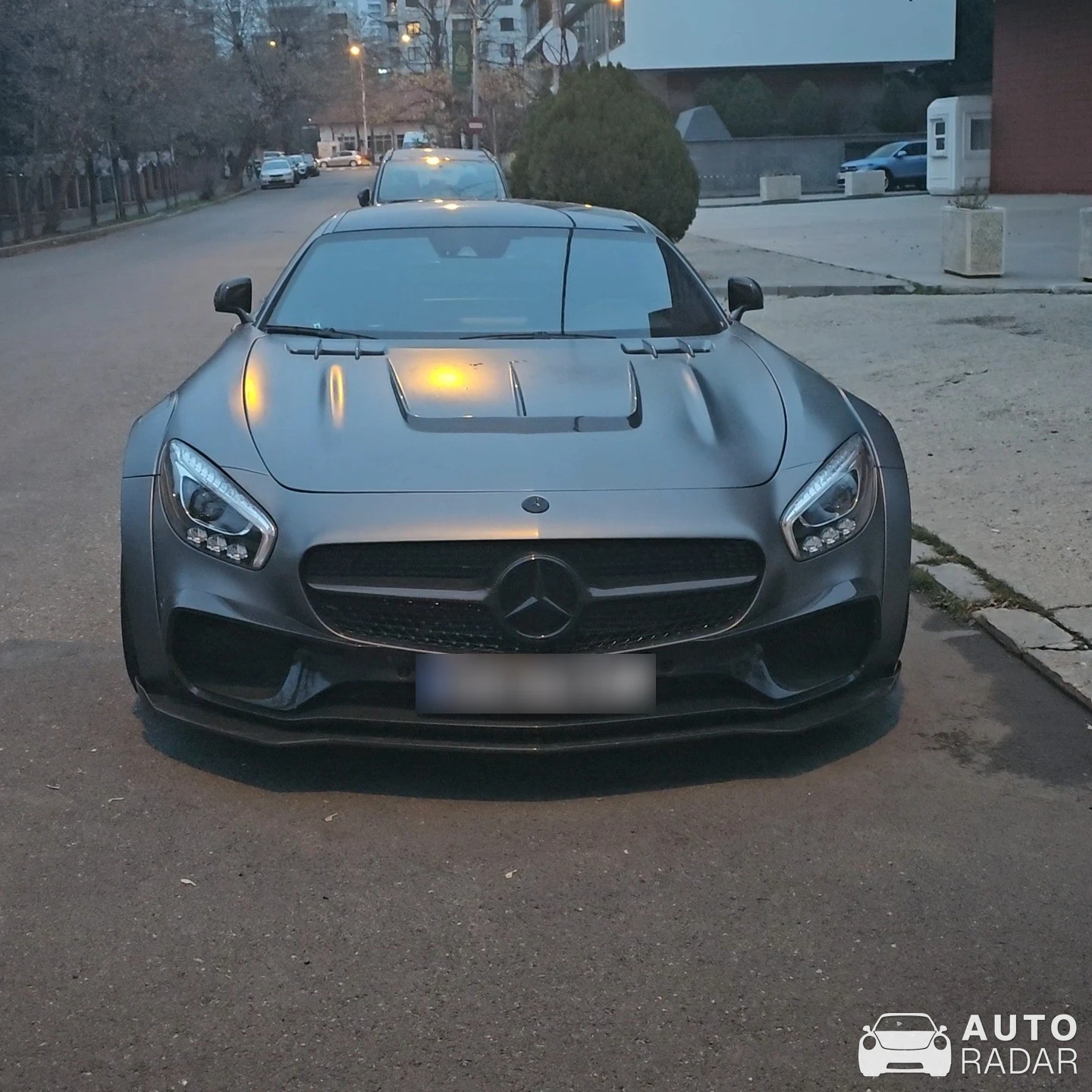 Mercedes-AMG GT S C190 Mansory spotted in București, Romania