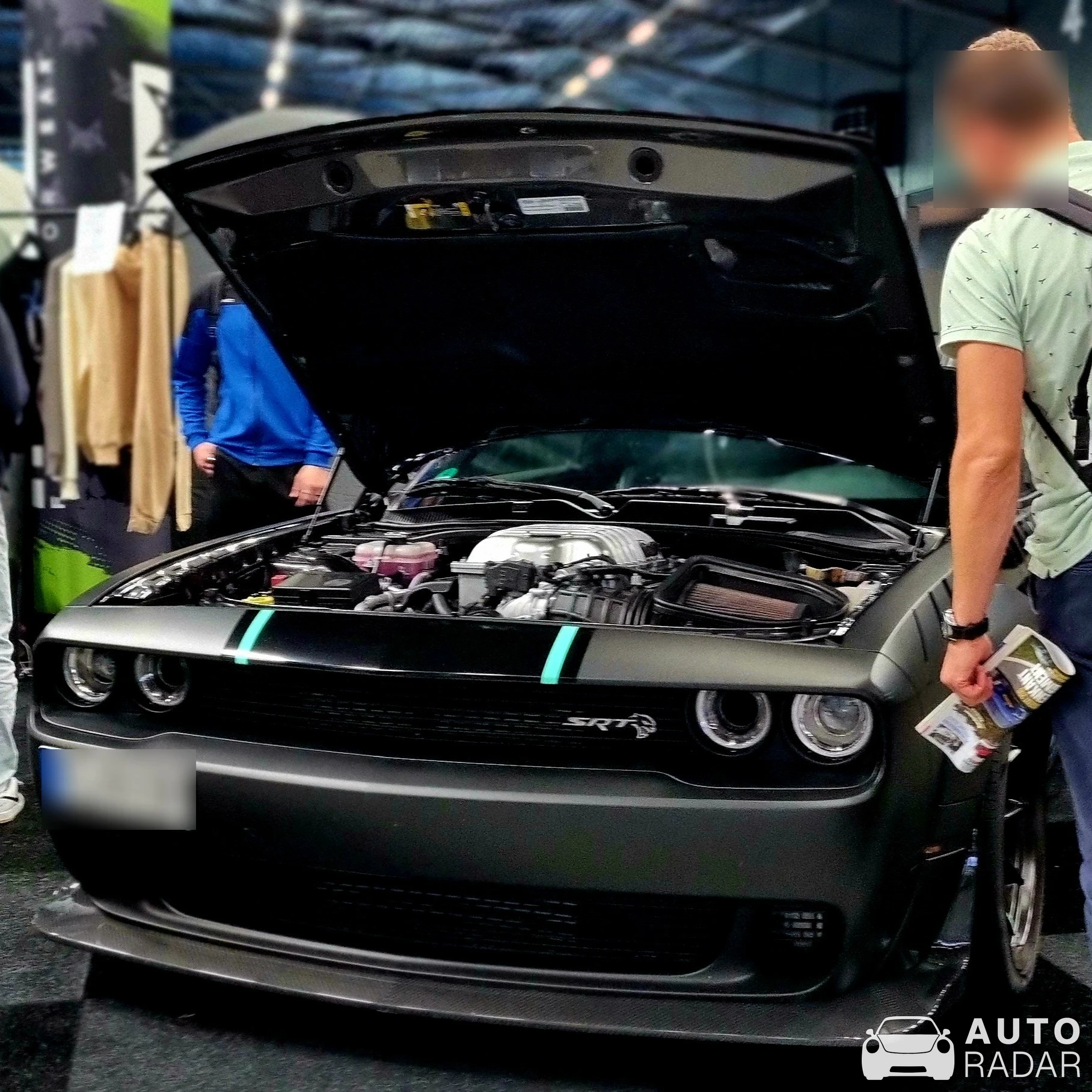 Dodge Challenger SRT Hellcat spotted in Rotterdam, Netherlands