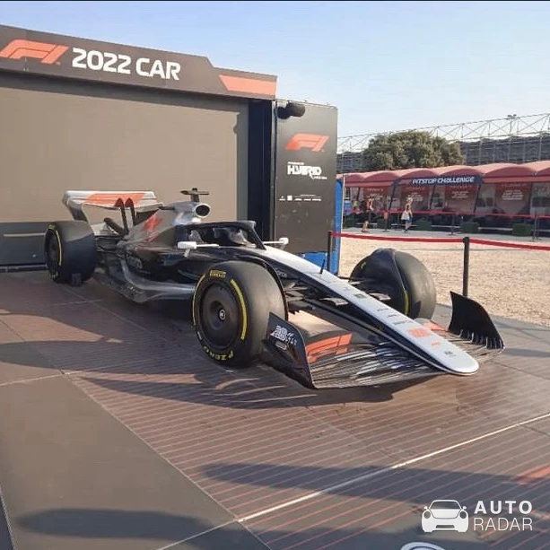 Pirelli 2022 F1 Showcar spotted in Marseille