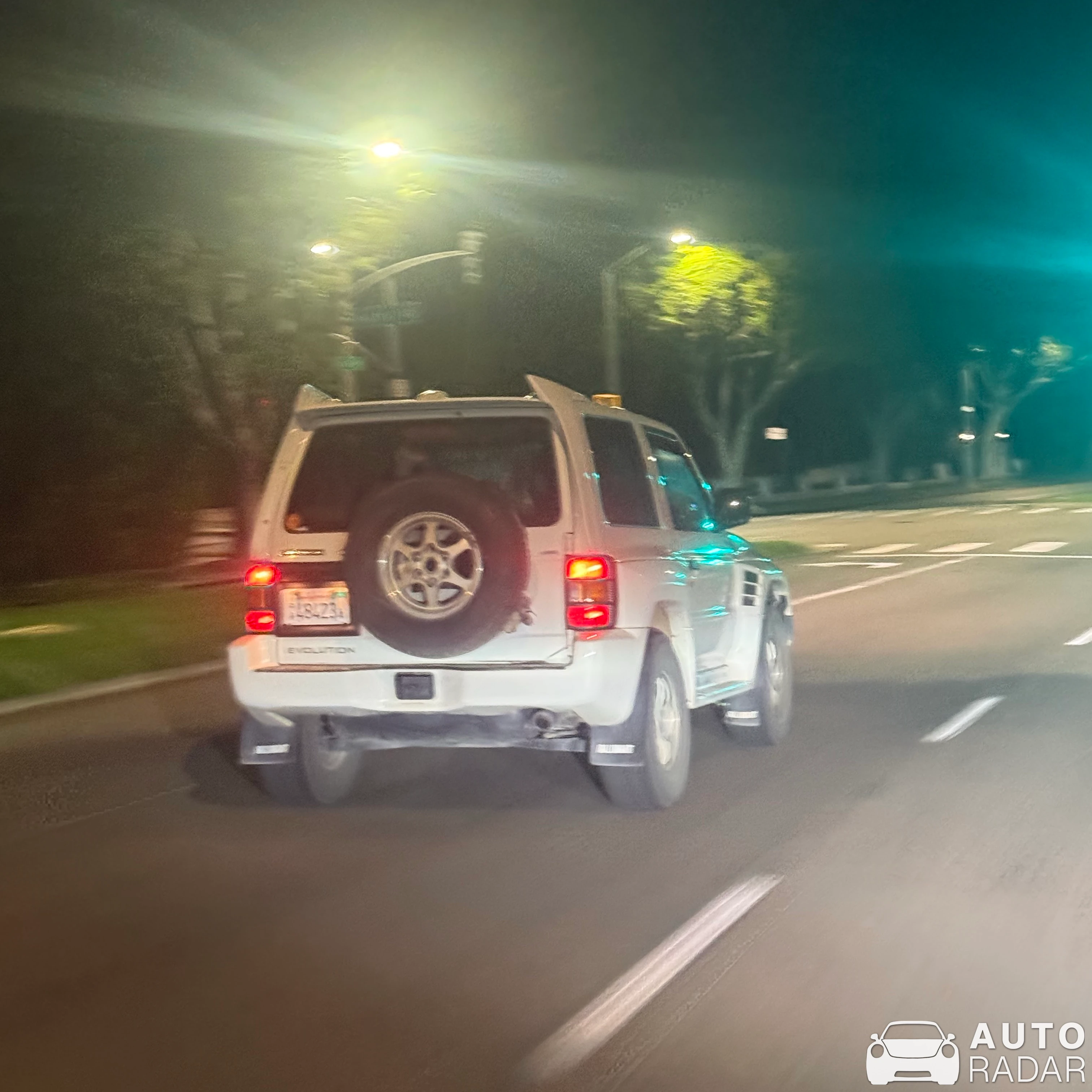 Mitsubishi Pajero Evolution spotted in Beverly Hills