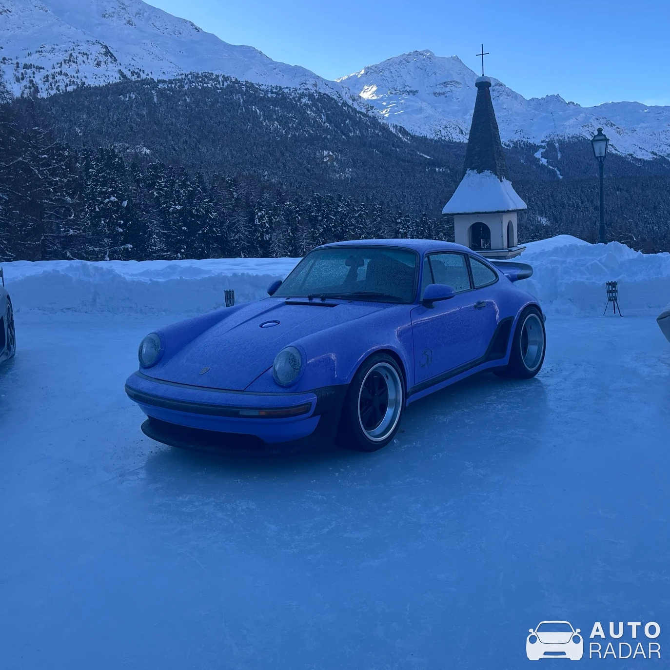 Singer 911 Classic Study spotted in Sankt Moritz