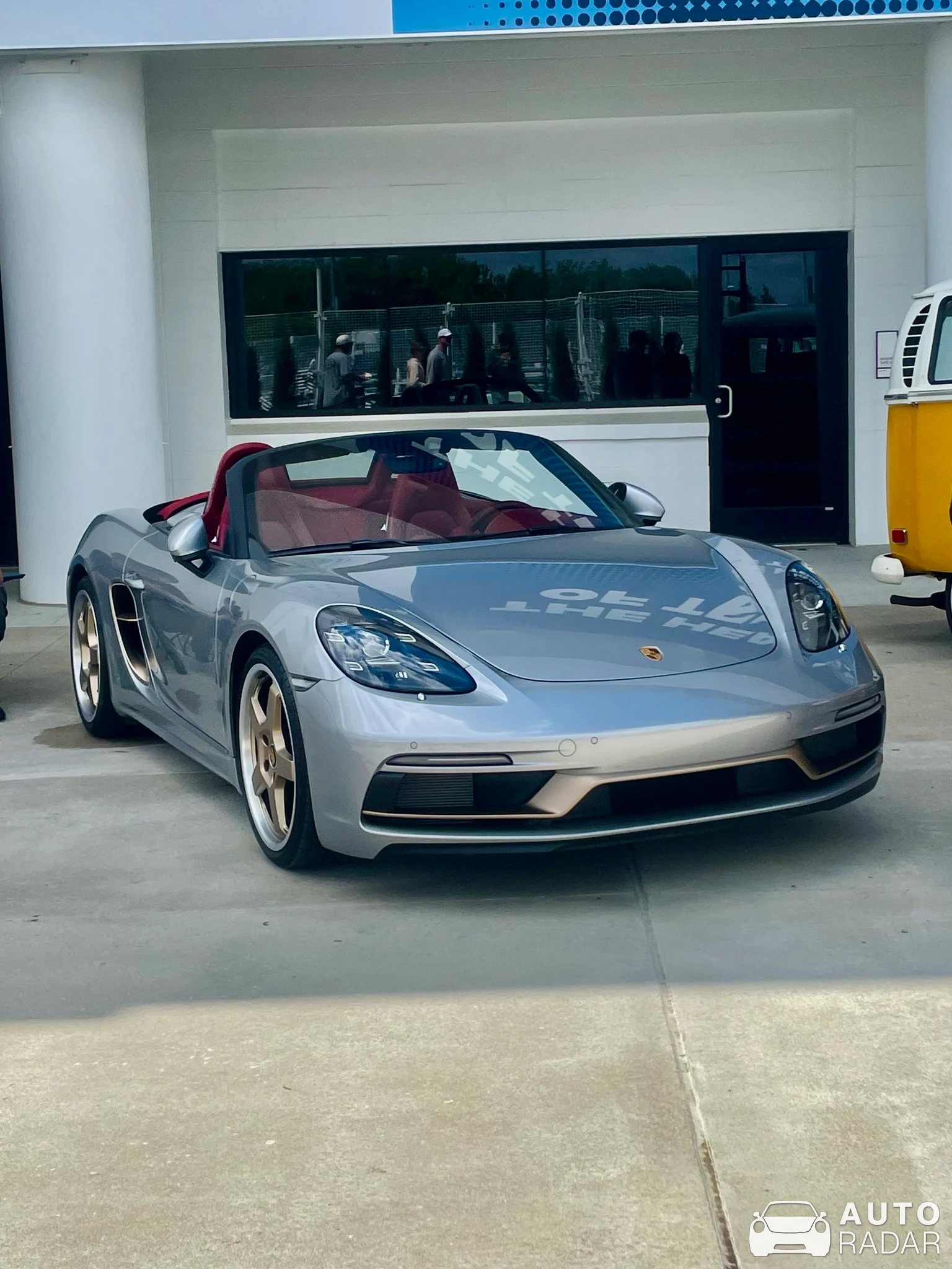Porsche 718 Boxster 25 Years spotted in Mason
