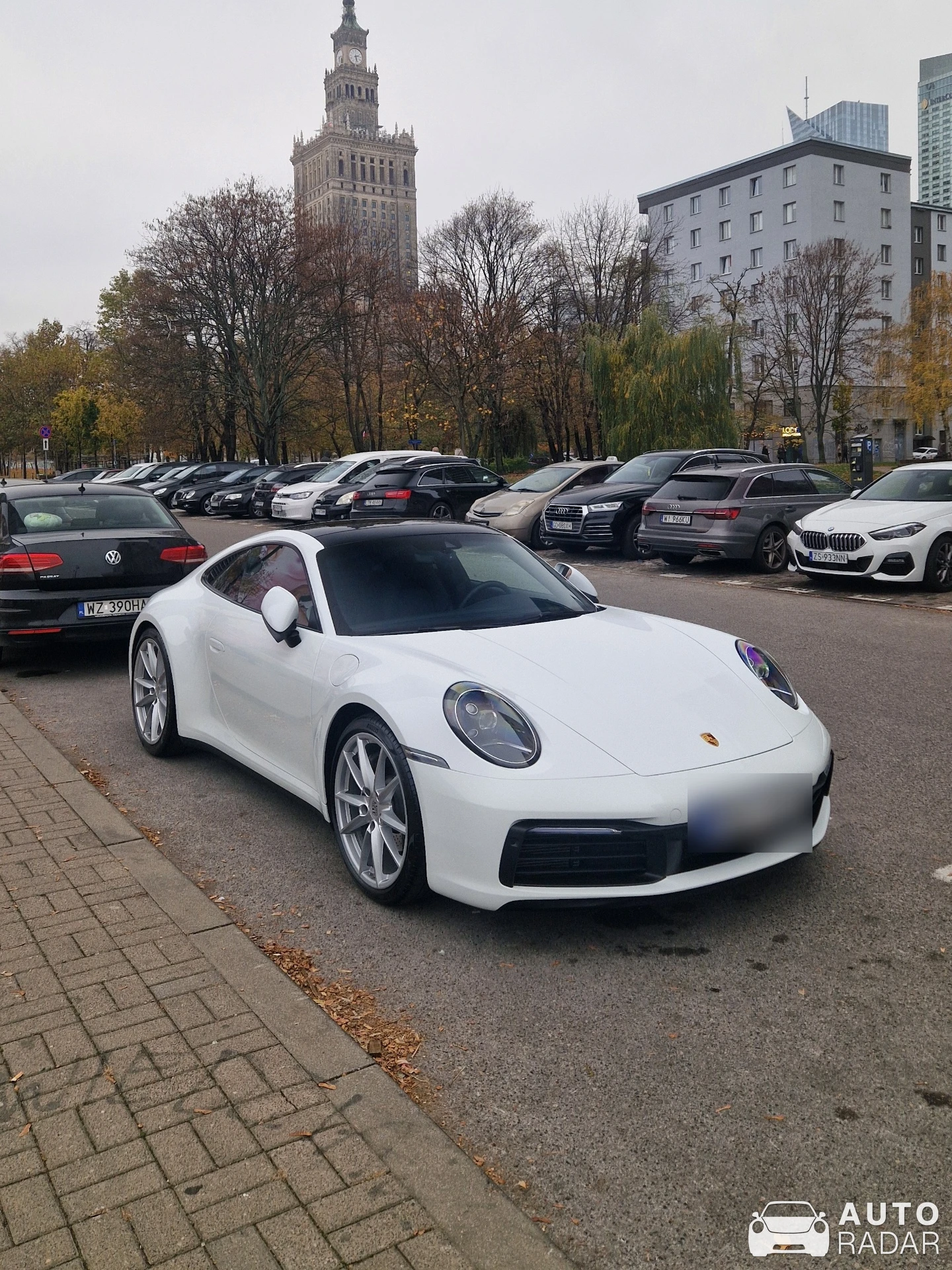 Porsche 992 Carrera MkI spotted in Warszawa, Poland