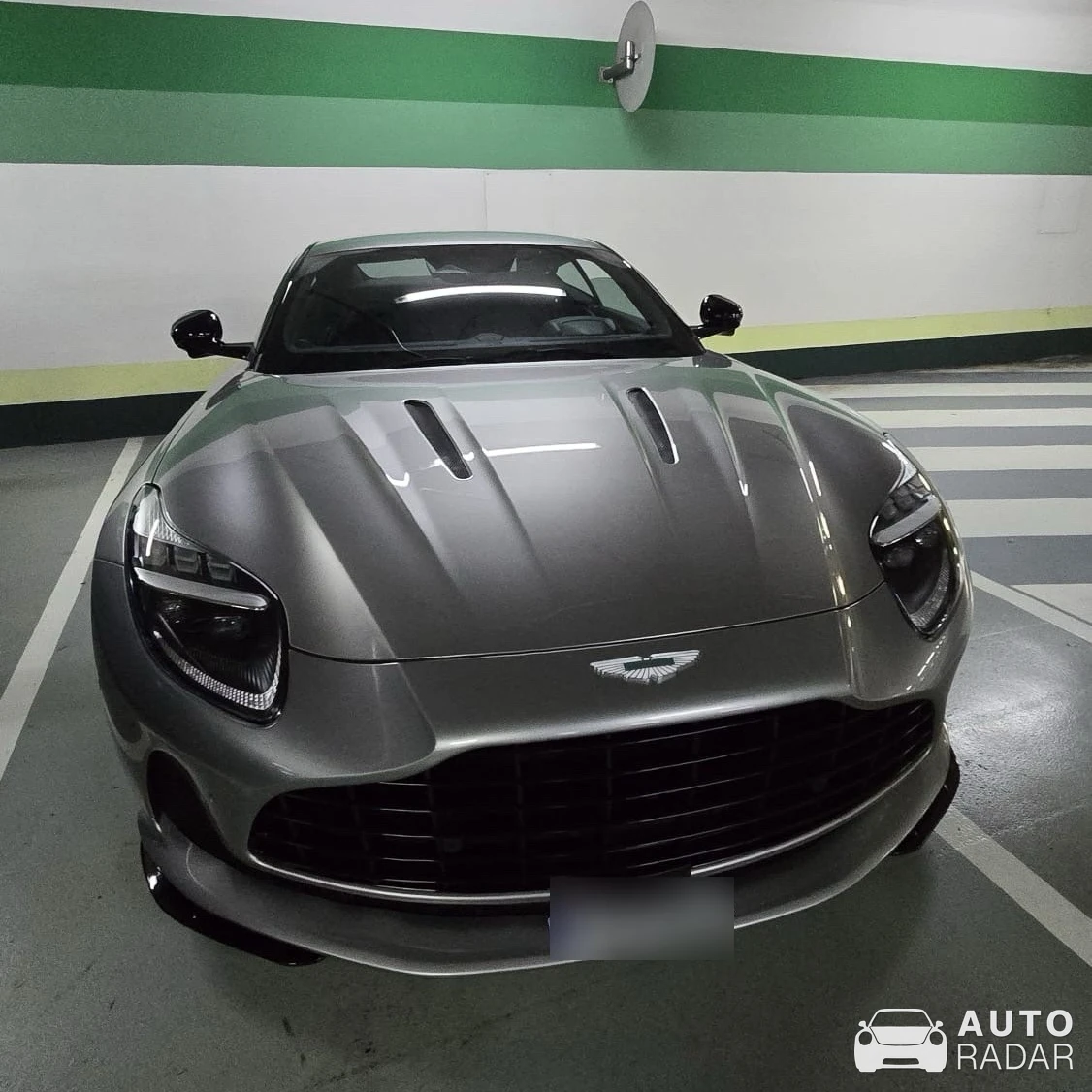 Aston Martin DB12 spotted in Vila Nova de Gaia, Portugal