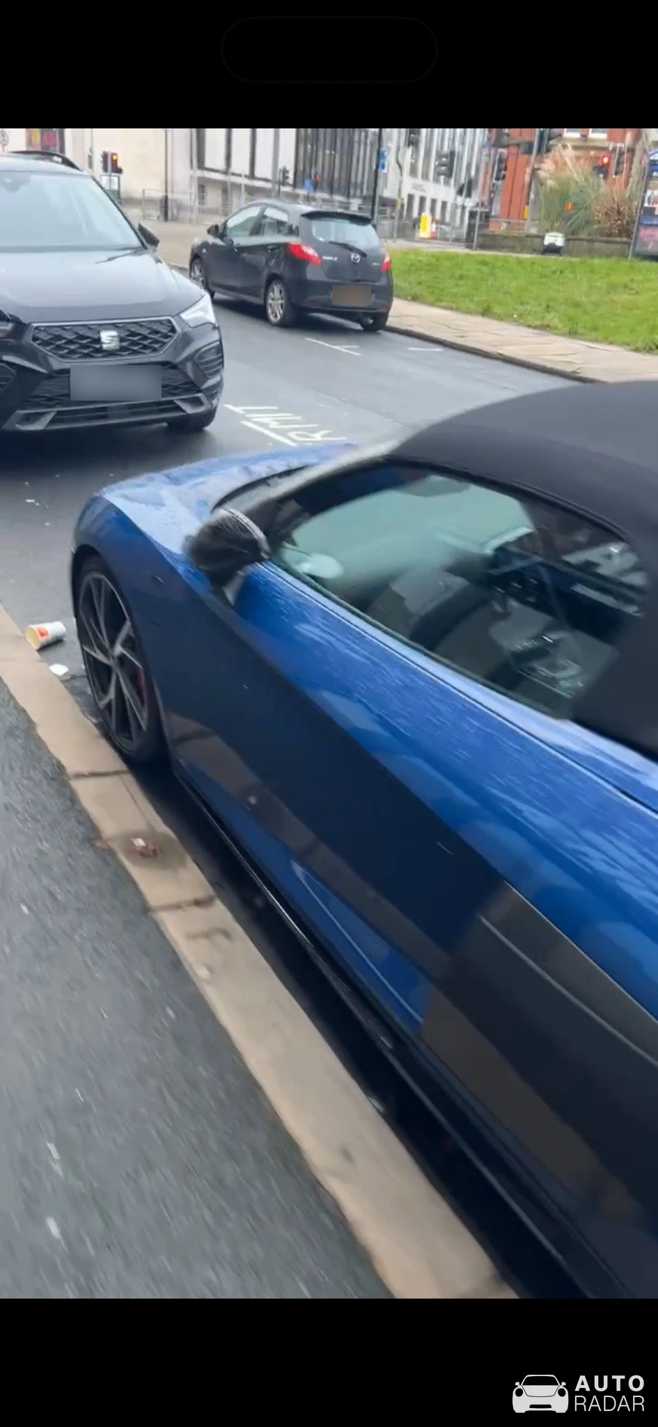 Audi R8 V10 Spyder Performance spotted in West Yorkshire, United Kingdom