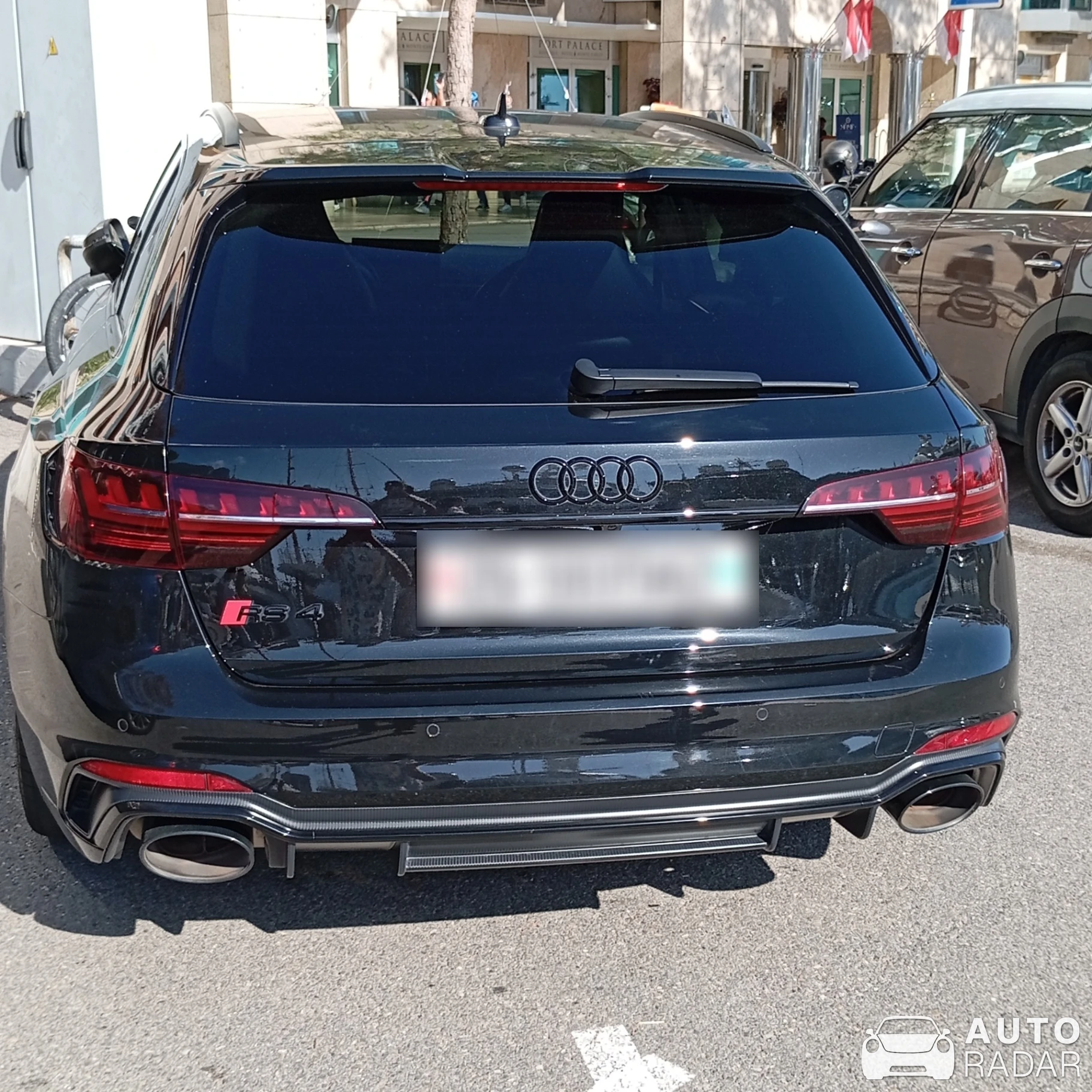 Audi RS4 Avant B9 2020 spotted in , Monaco