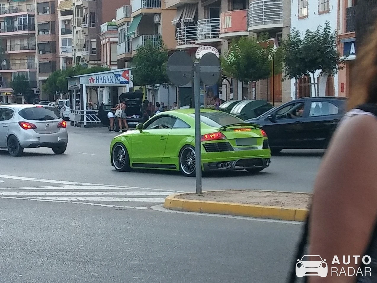 Audi TT spotted in Cullera, Spain