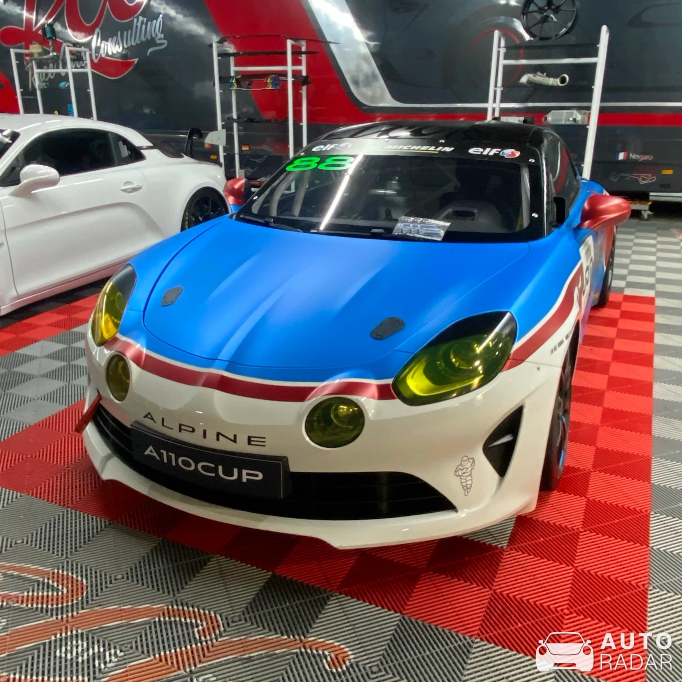 Alpine A110 Cup spotted in Nantes