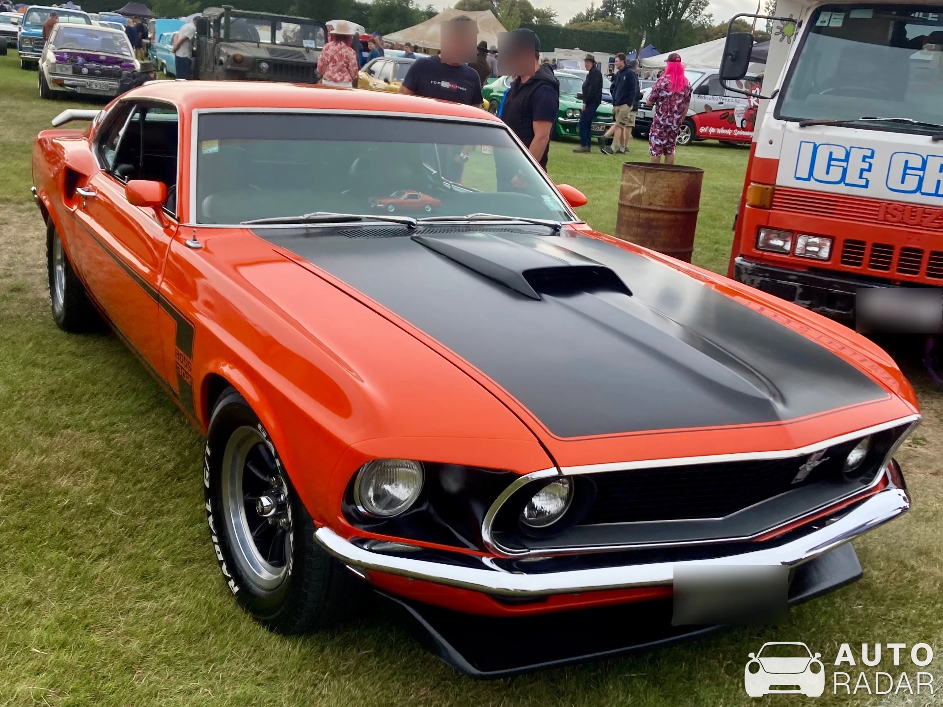 Ford Mustang Boss 302 1970 spotted in Rolleston, New Zealand