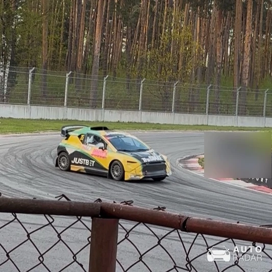 Ford Fiesta WRC spotted in Rīga