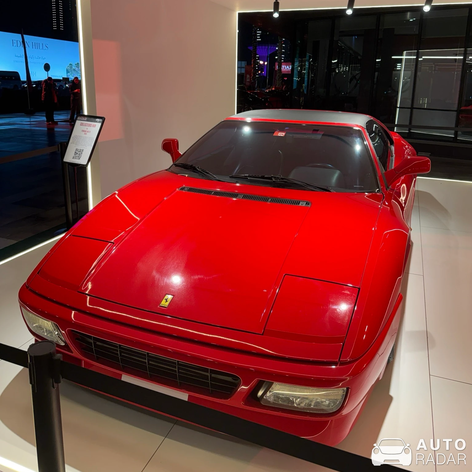 Ferrari 348 TS spotted in Dubai, United Arab Emirates
