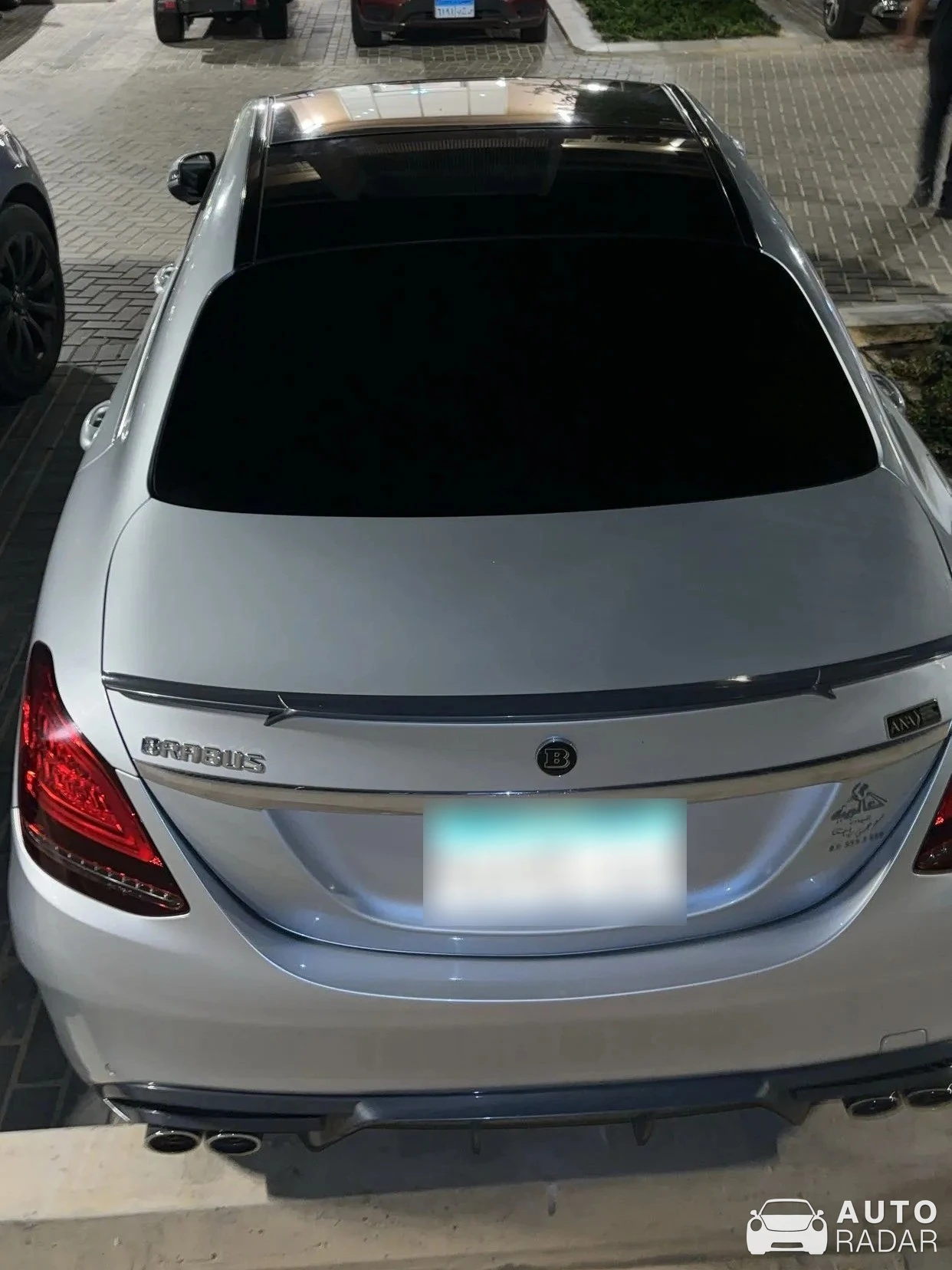 Mercedes-AMG Brabus C 63 S W205 Gorilla Performance spotted