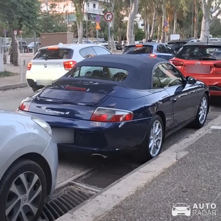 Porsche 996 Carrera 4 Cabriolet spotted in Glyfada