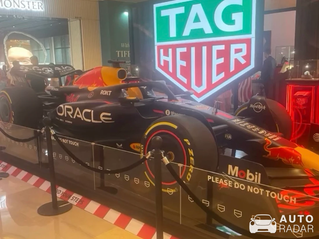 Red Bull Racing RB21 spotted in Singapore