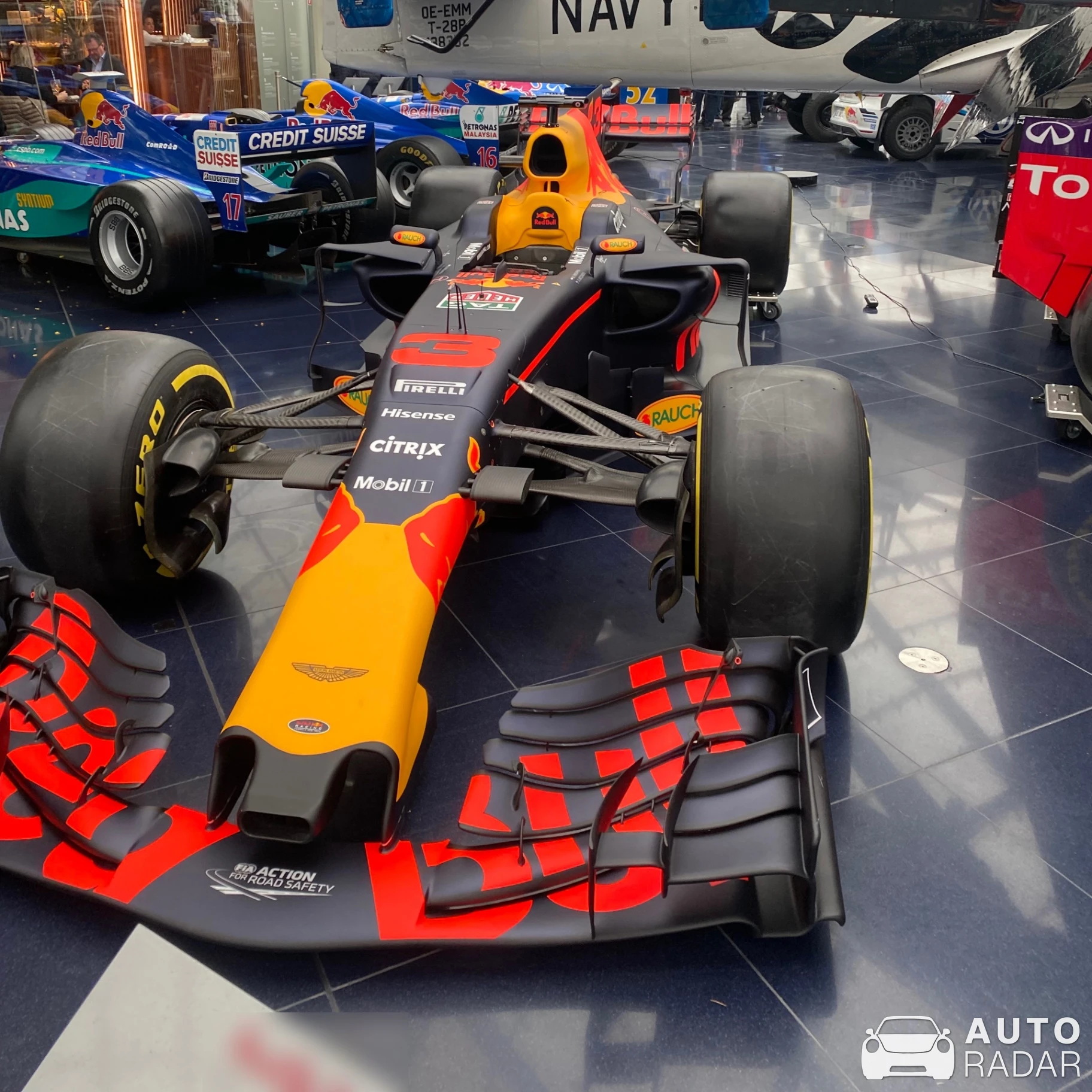 Red Bull Racing RB13 spotted in Fuschl am See