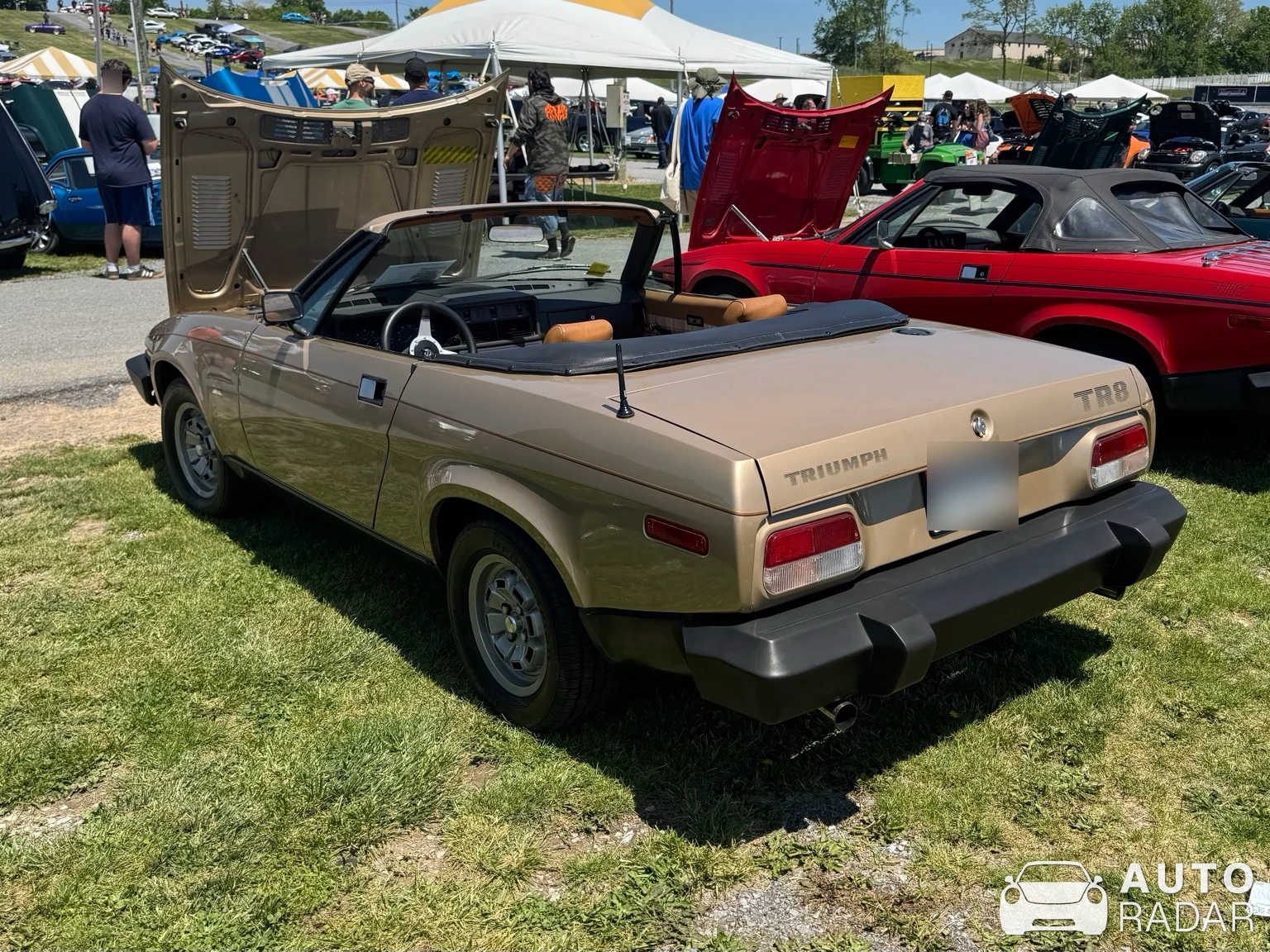 Triumph TR8 spotted in Carlisle