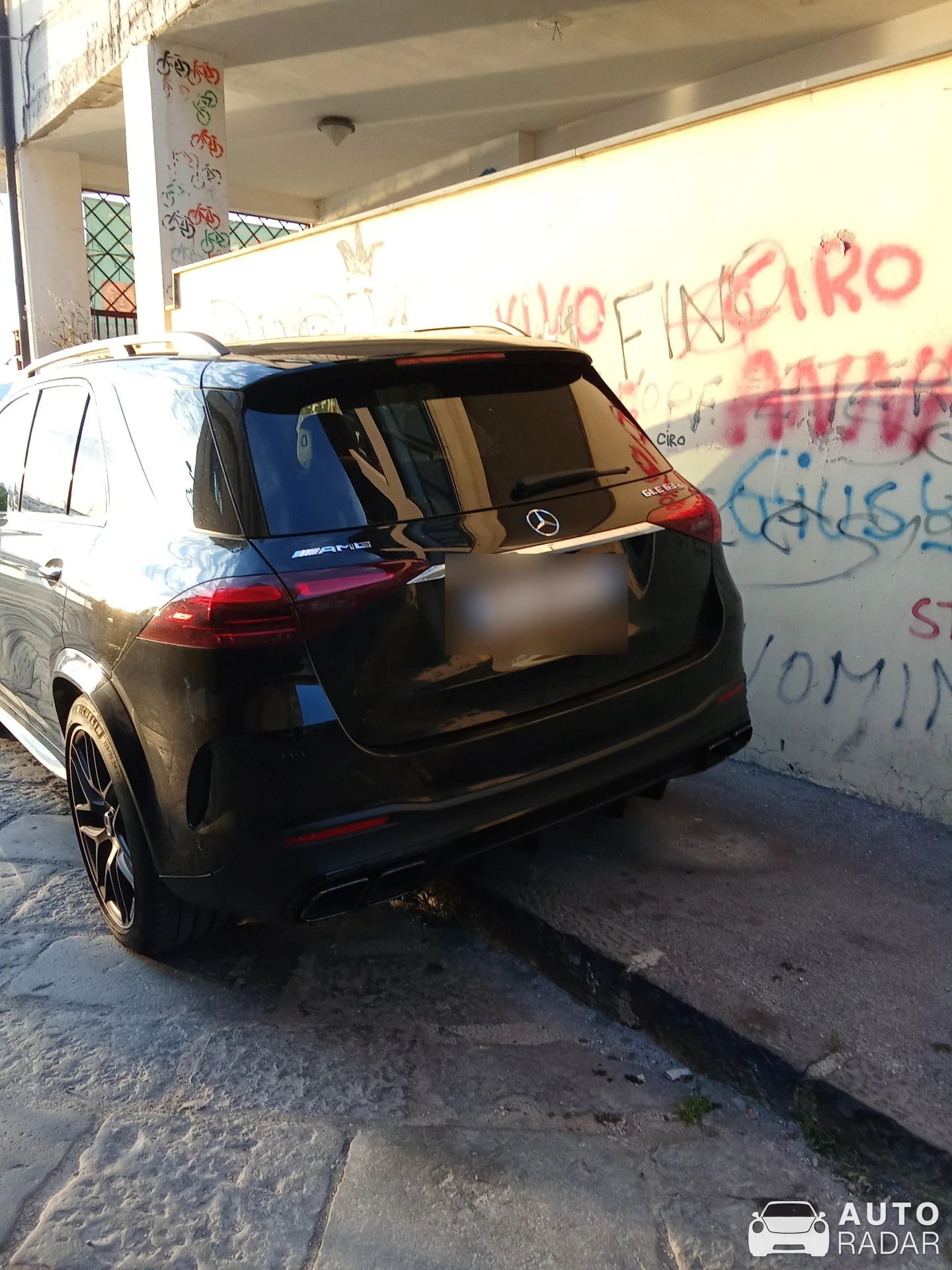 Mercedes-AMG GLE 63 W167 spotted in Castellammare di Stabia