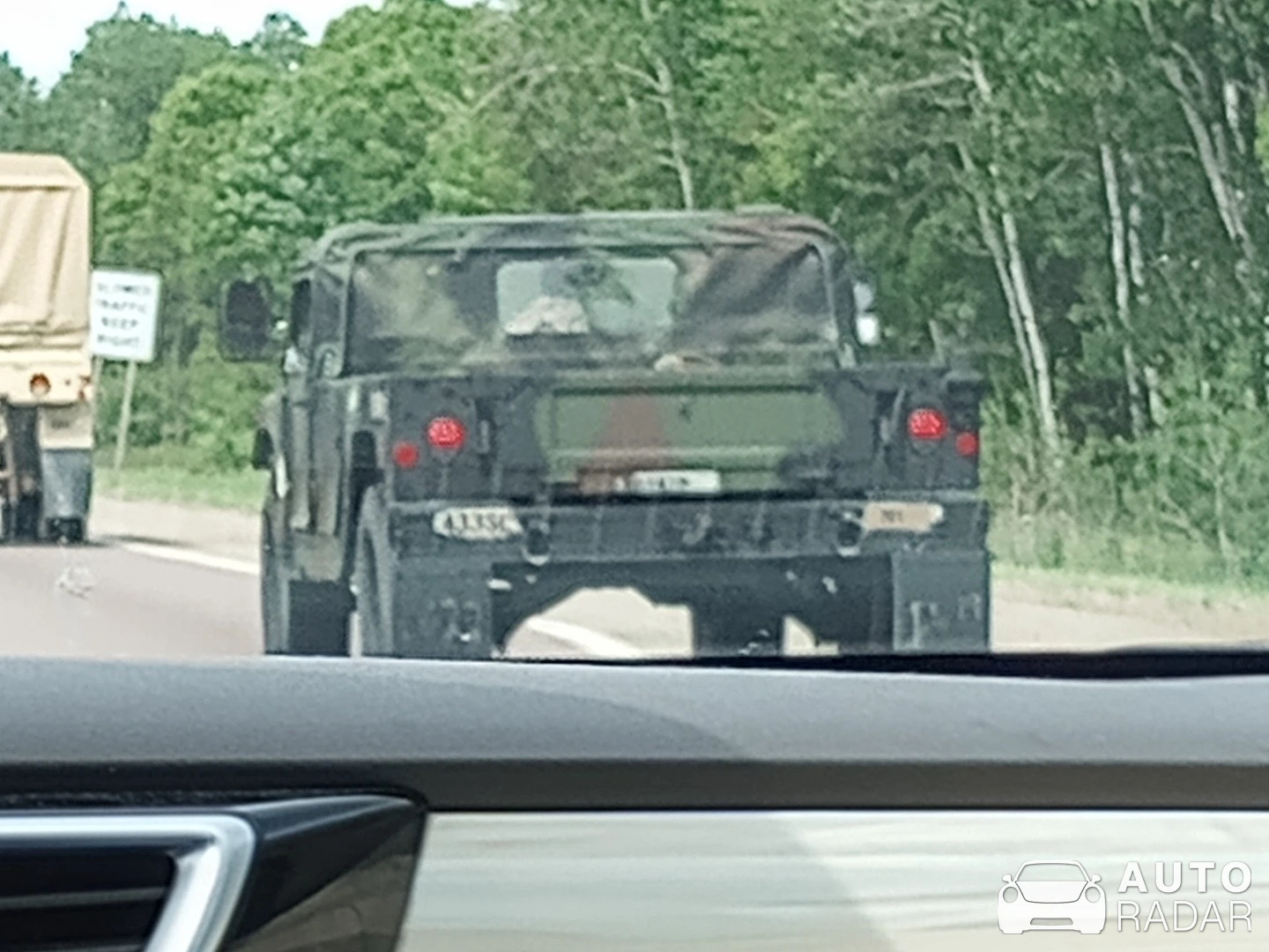 AM General Humvee spotted in Menomonie