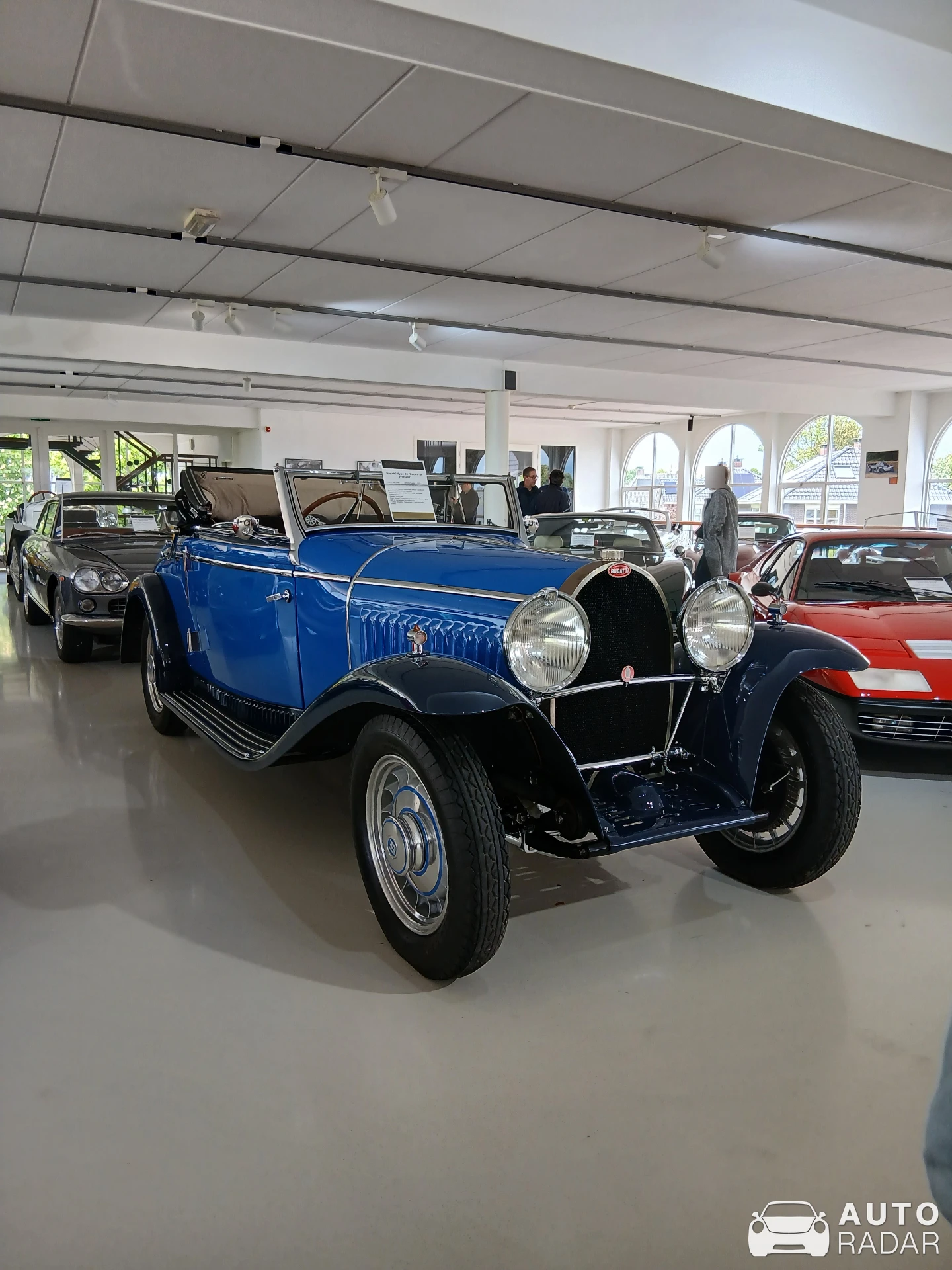 Bugatti Type 49 spotted in Brummen