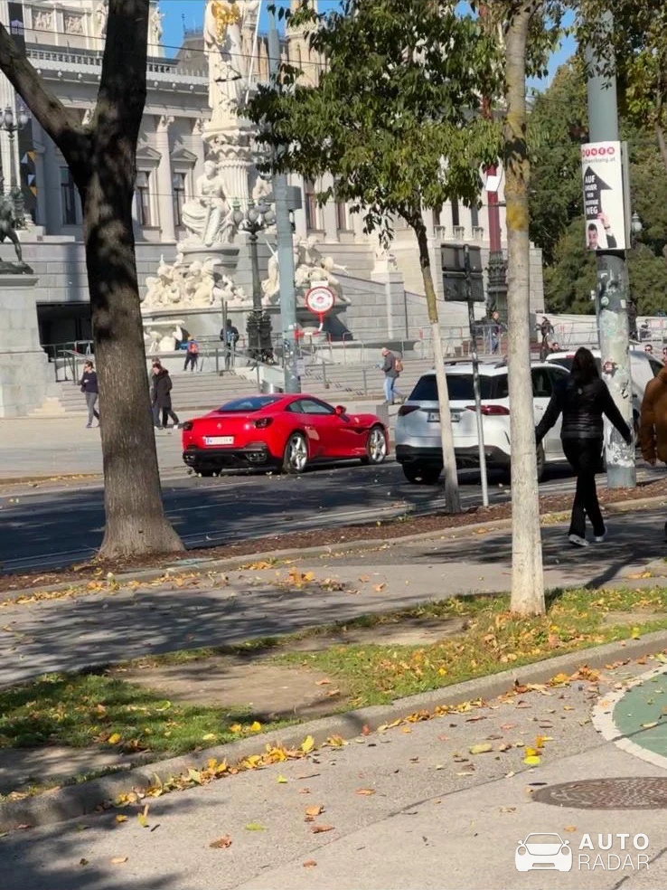 Ferrari Portofino spotted in Vienna, Austria