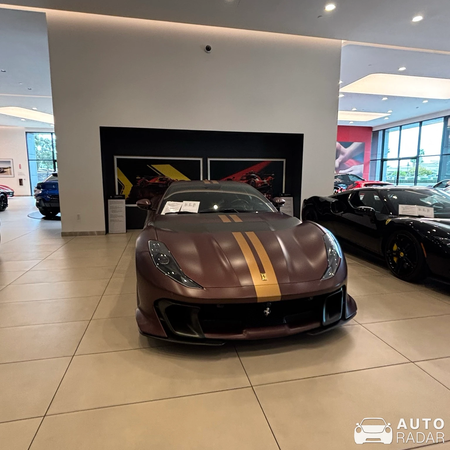 Ferrari 812 Competizione spotted in Newport Beach, United States