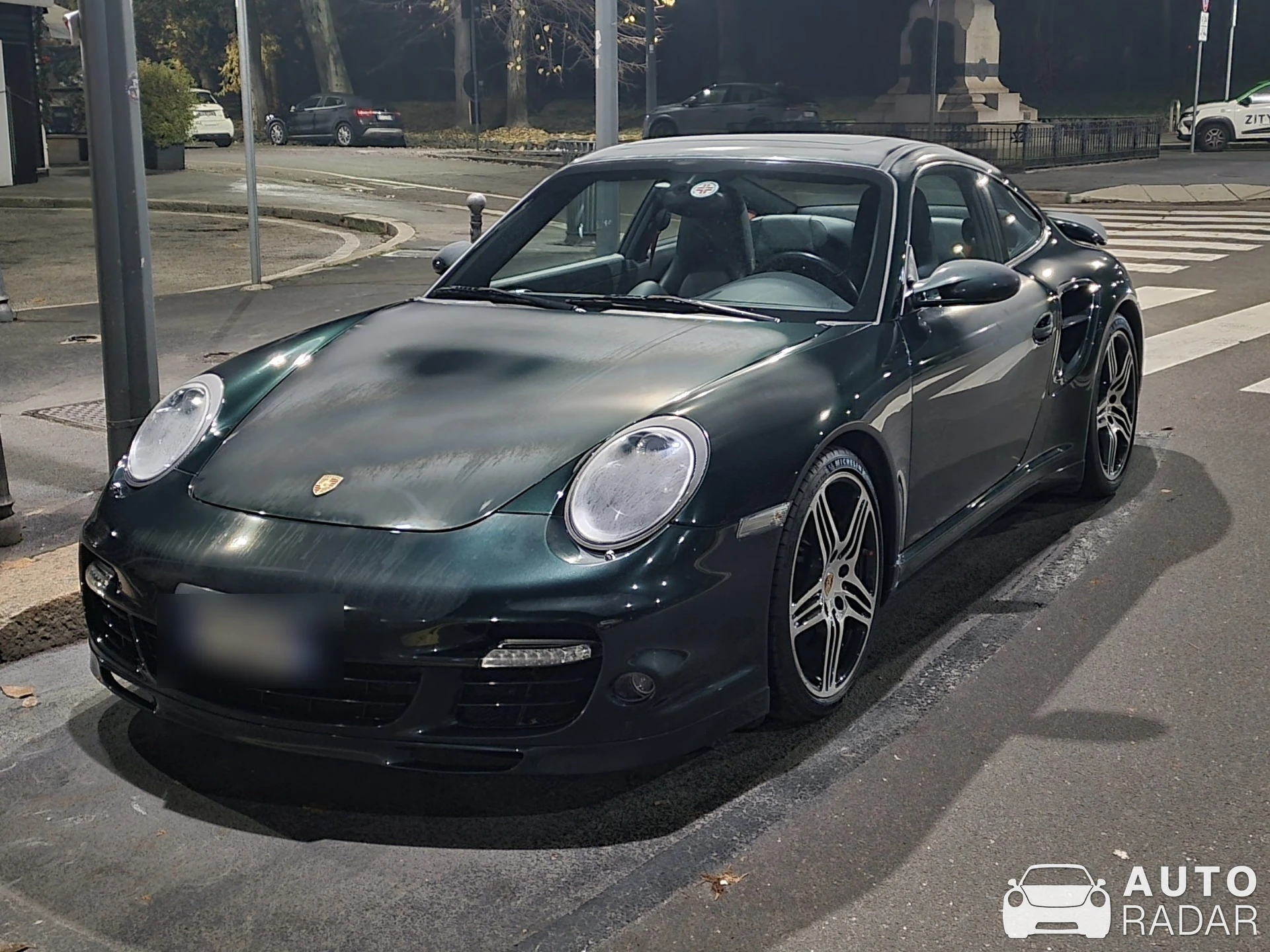 Porsche 997 Turbo spotted in Milano, Italia
