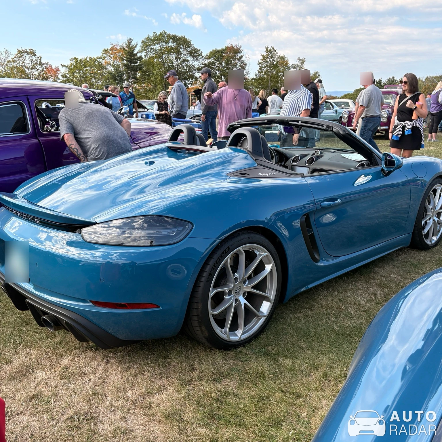 Porsche 718 Spyder spotted in Moultonborough, United States