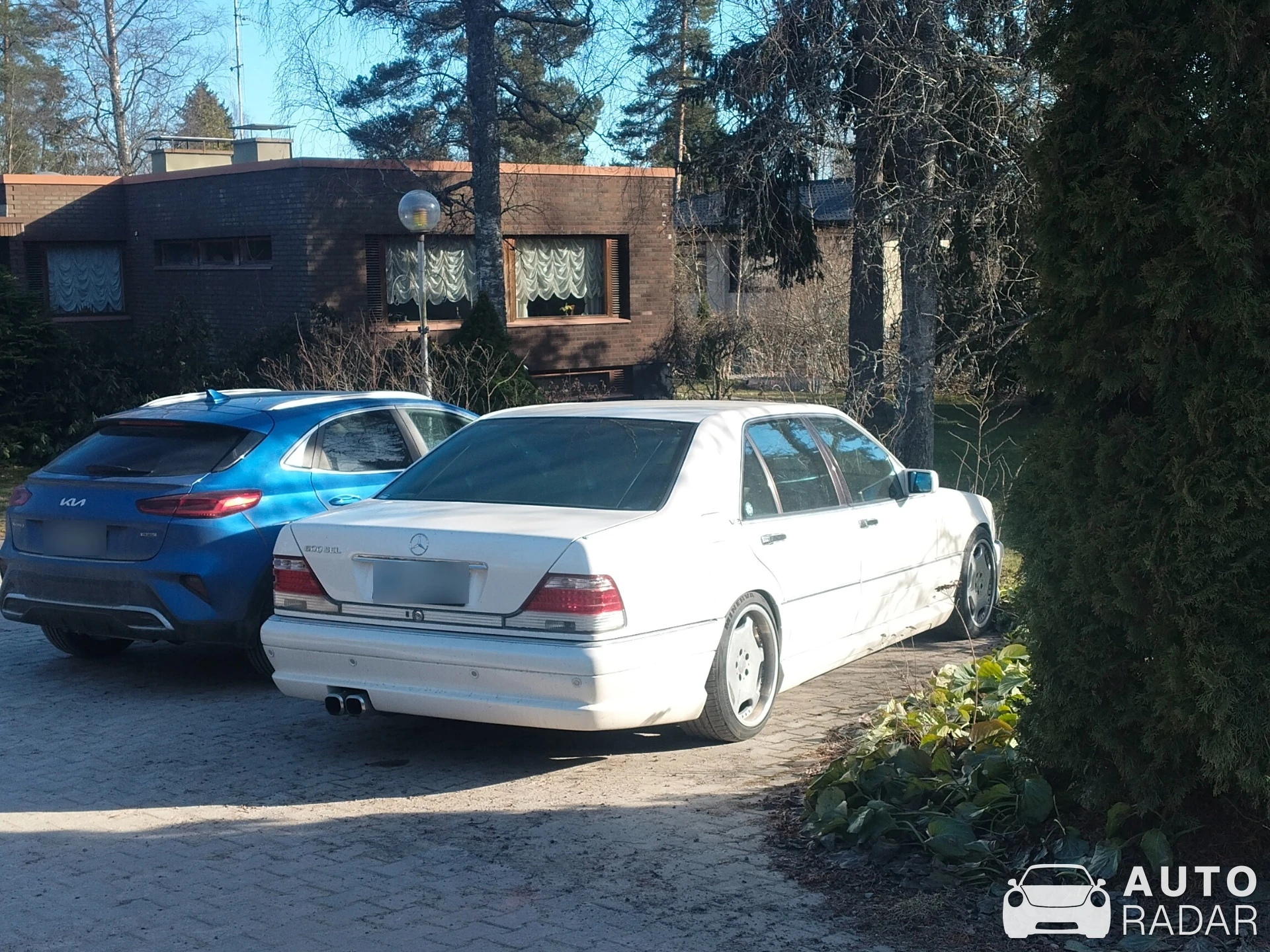 Mercedes-Benz 500 SEL spotted in Espoo