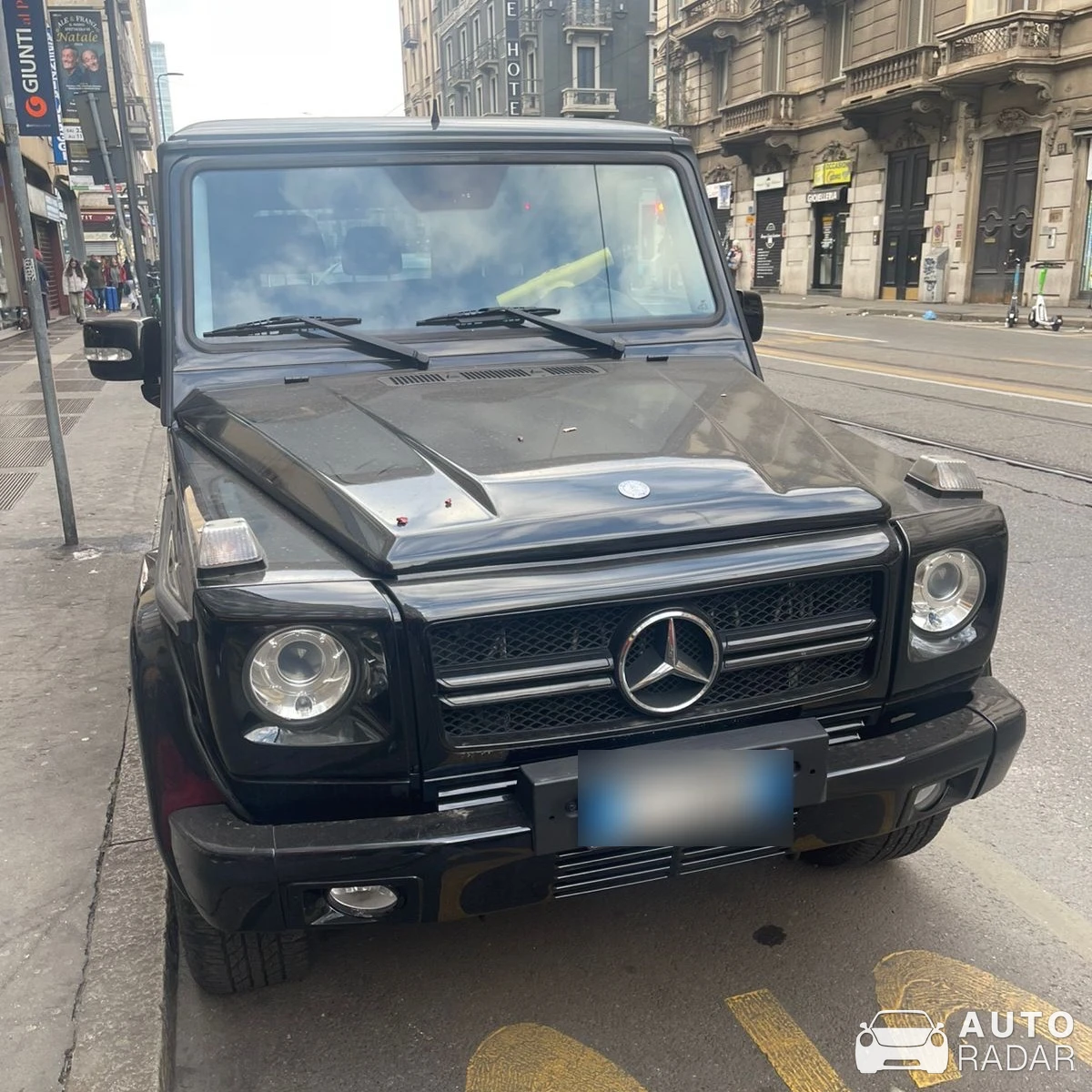 Mercedes-Benz G 500 spotted in Rome, Italy