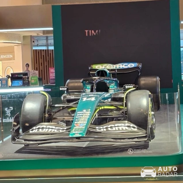 Aston Martin AMR23 spotted in Singapore