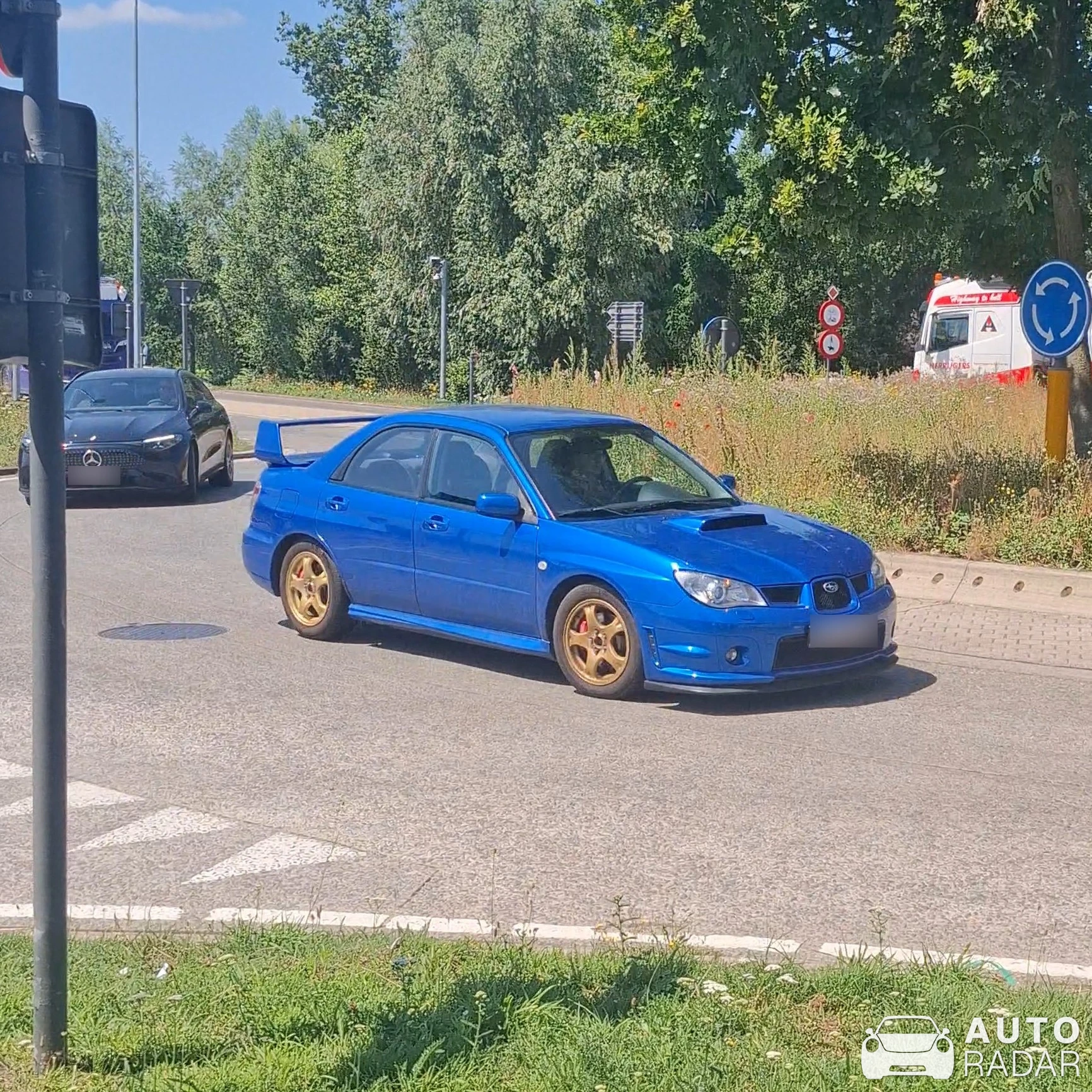 Subaru Impreza WRX spotted in Brecht