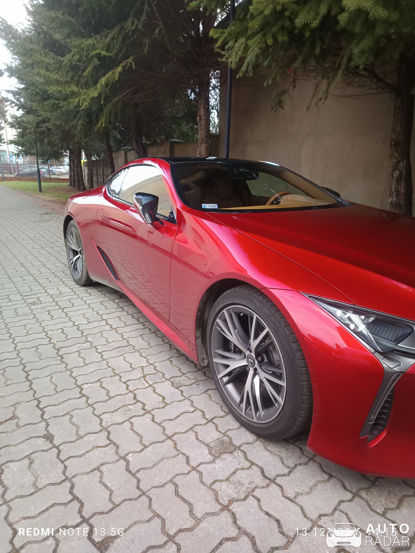 Lexus LC 500 spotted in Pabianice, Polska